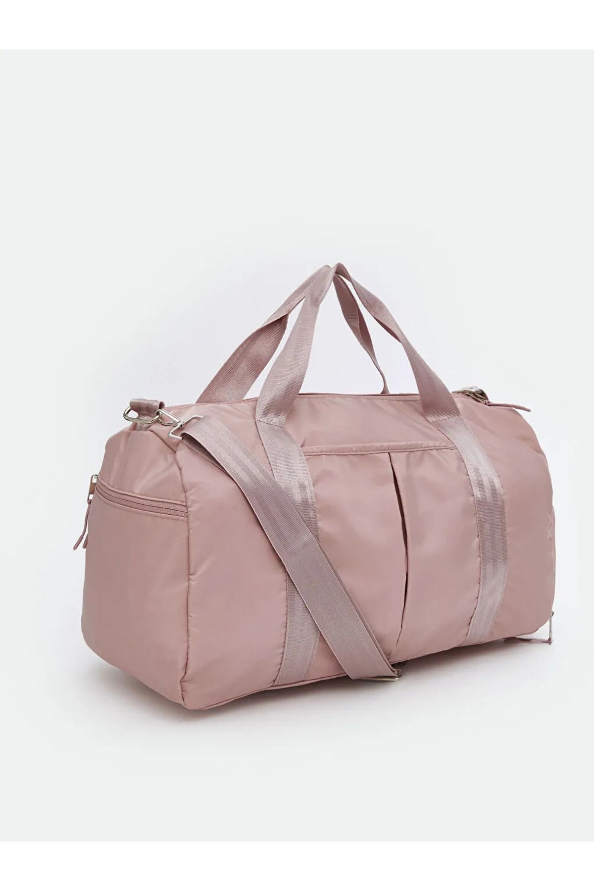 LC Waikiki LCW ACCESSORIES Pembe Fermuarlı Kadın Spor Çantası 44x29x21 cm
