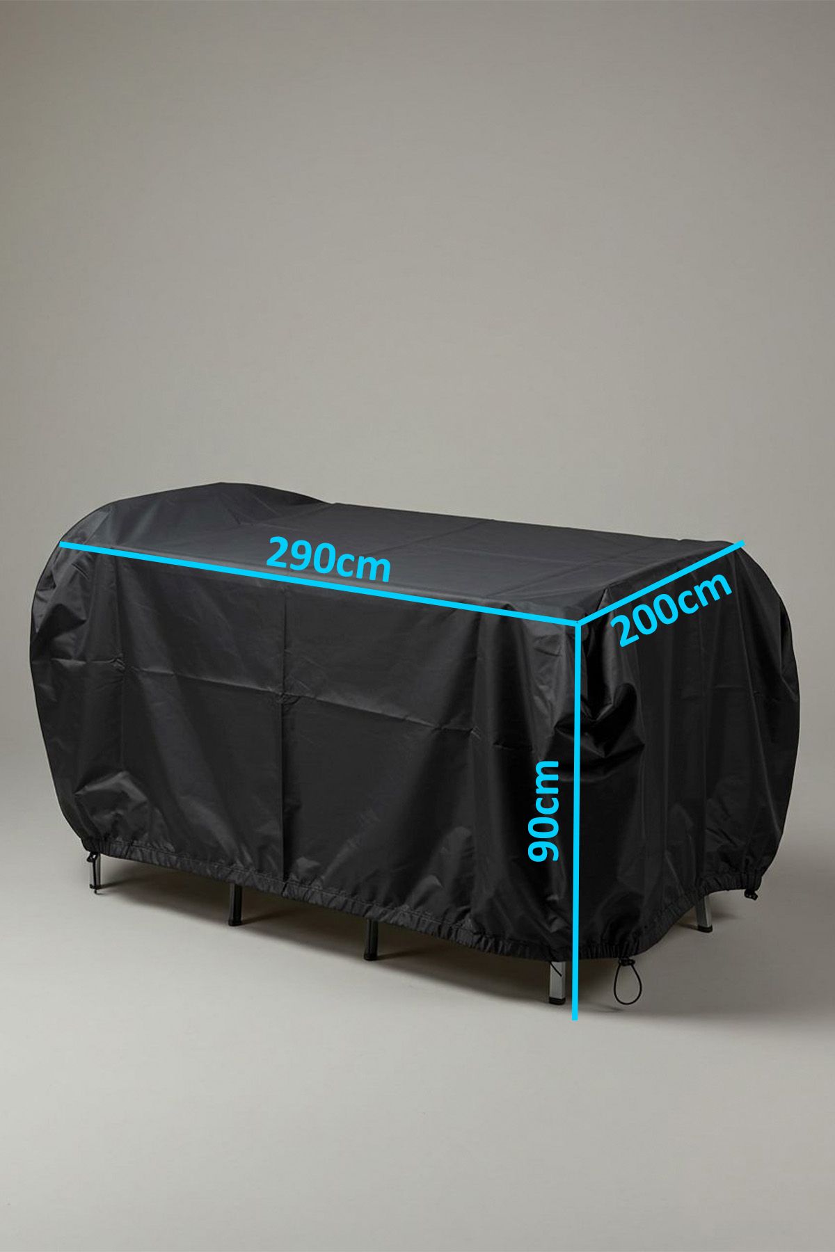 size ne lazım Paraşüt Kumaş Su Güneş Geçirmez Kolay Kullanım Hafif Bahçe Mobilya Koruma Kılıfı 250cmx290cmx90cm