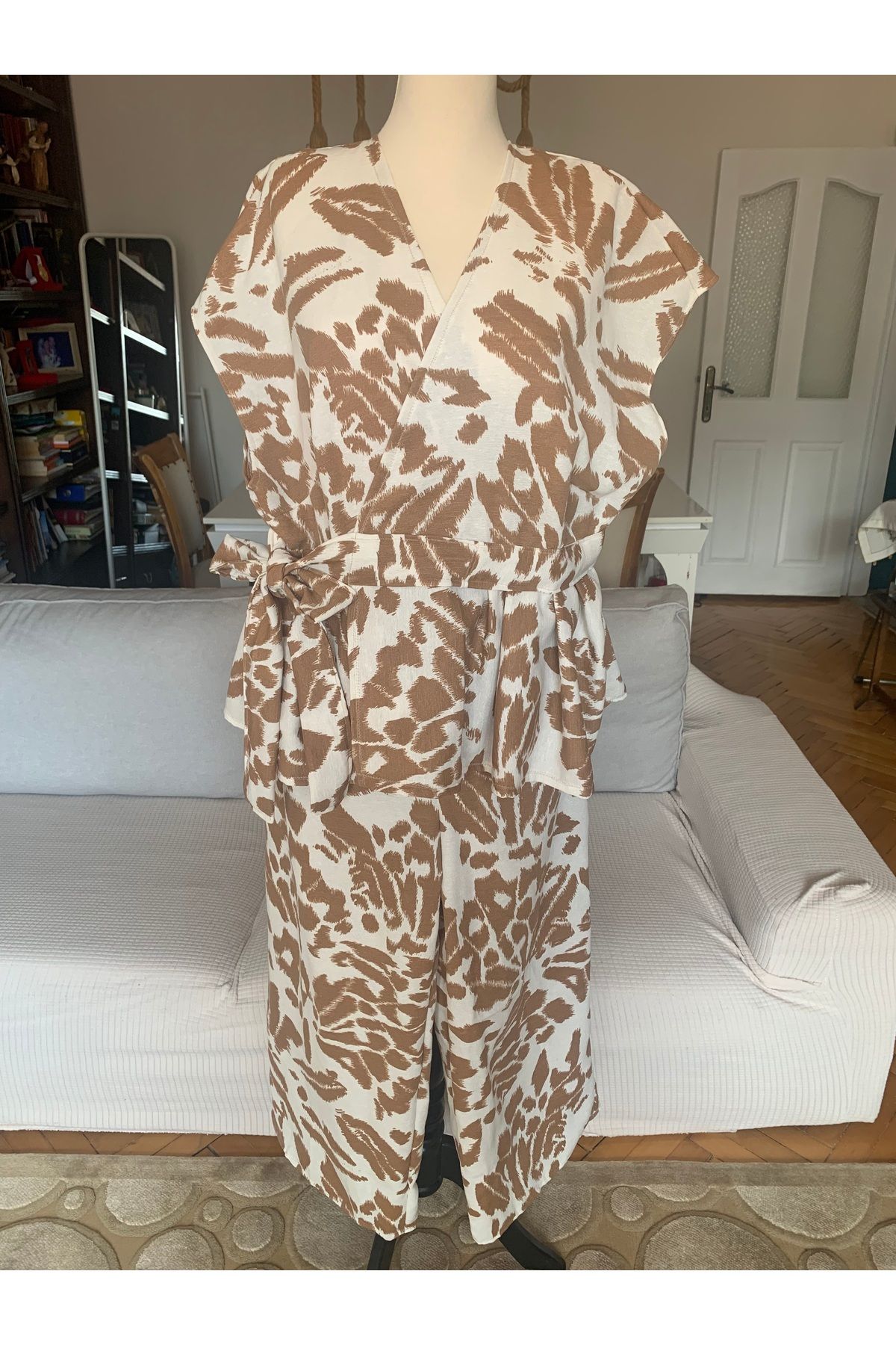 TheChakaCollection Alaçatı Keten Takım