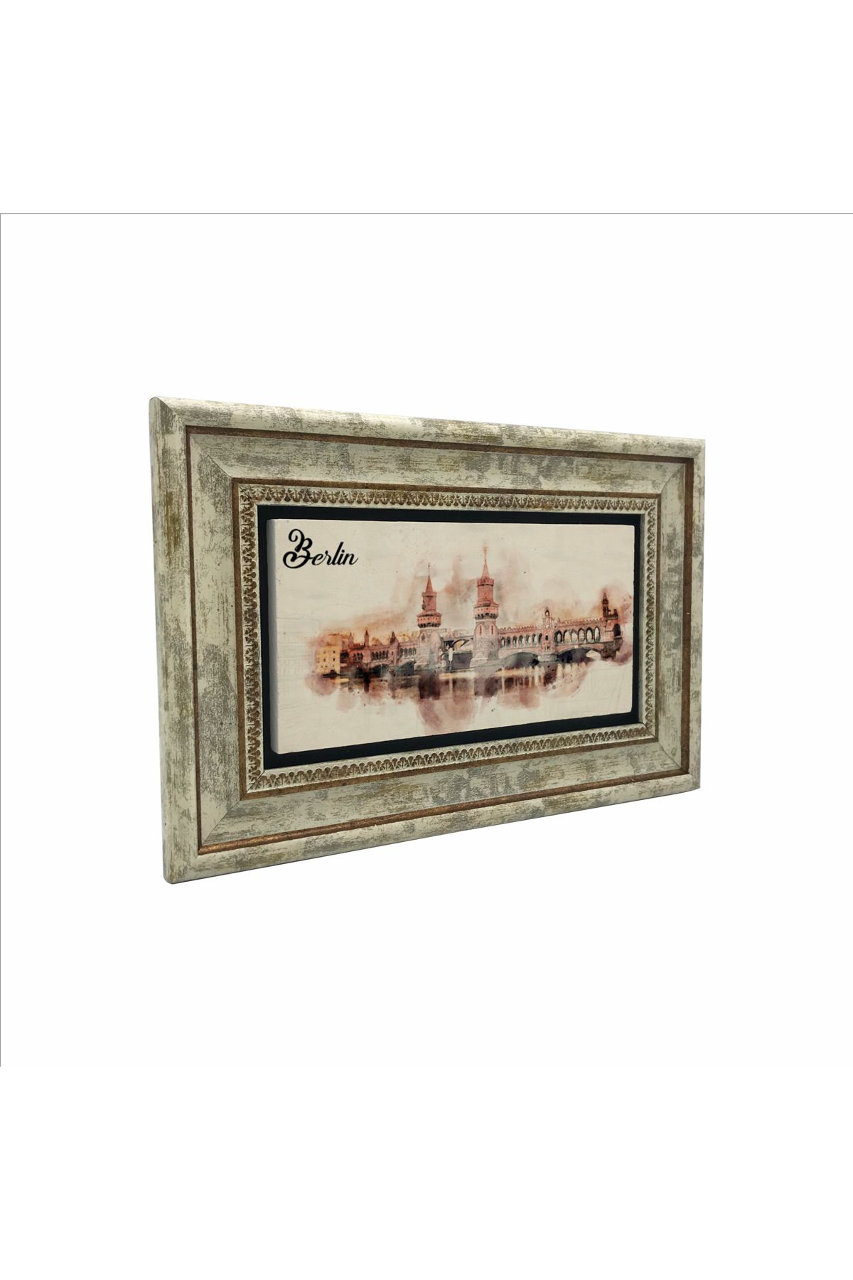 Sadrazam Berlin Baskılı Doğaltaş Tablo (20 X 30 DRG-27)