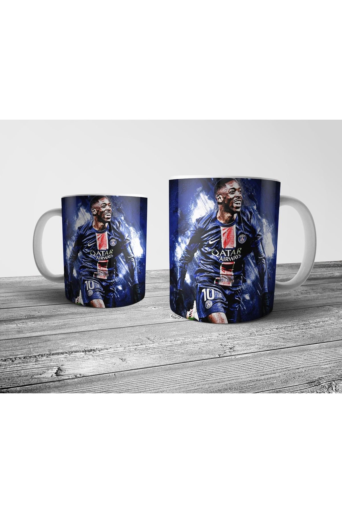Pixxa Ousmane Dembele - Paris Saint Germain Kupa Bardak Model 1