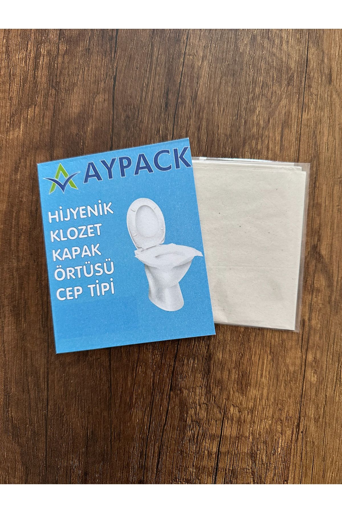 Aypack Klozet Kapak Örtüsü Cep Tipi Tekli Suda Eriyebilir