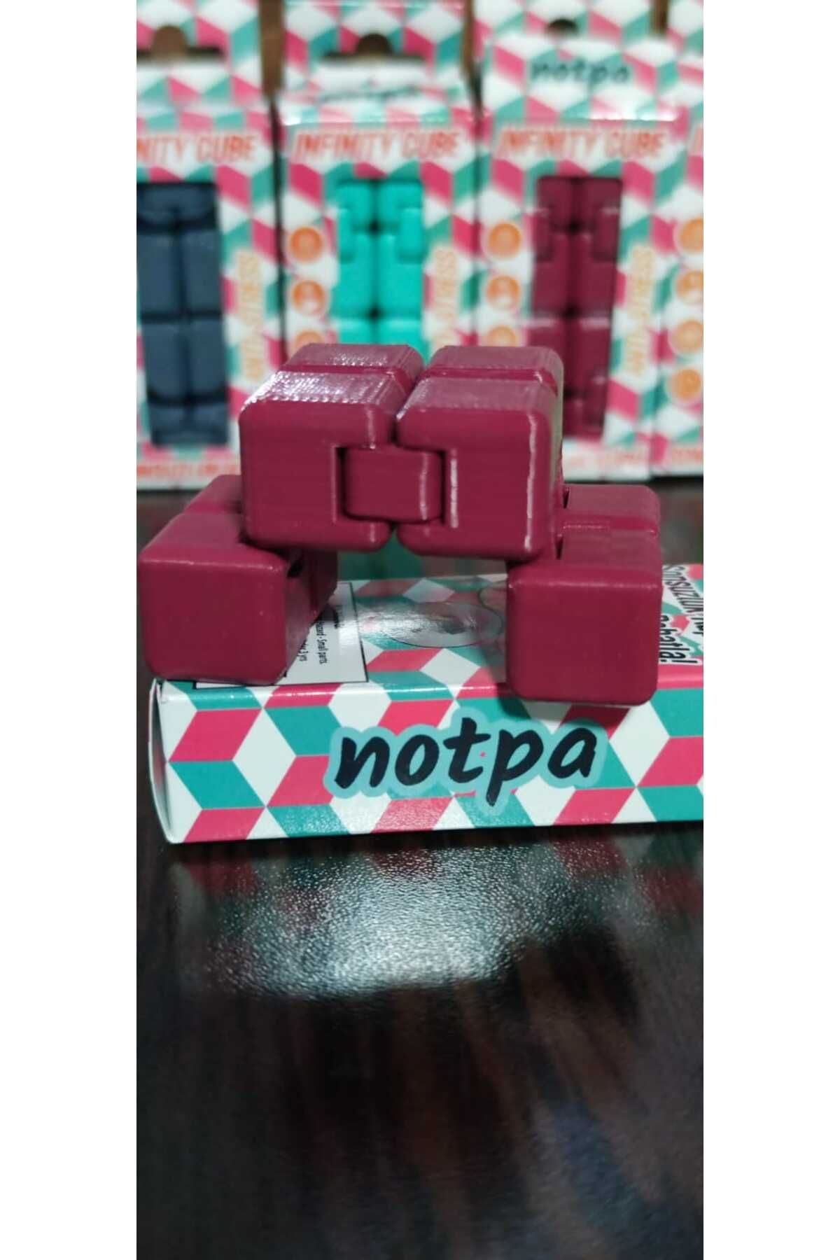 kutuTR Sonsuz Küp Stres Atma Küpü Stres Küpü(Infinity Cube) kırmızı
