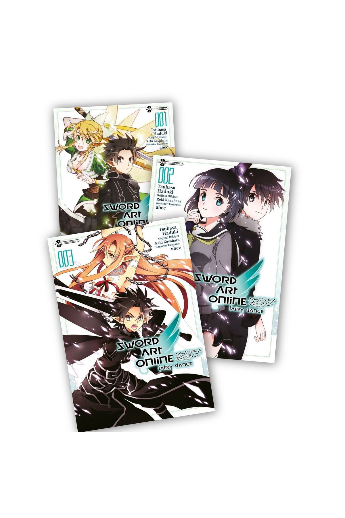 Gerekli Şeyler Yayıncılık Sword Art Online Fairy Dance 1-2-3. Ciltler 3 lü Manga Seti