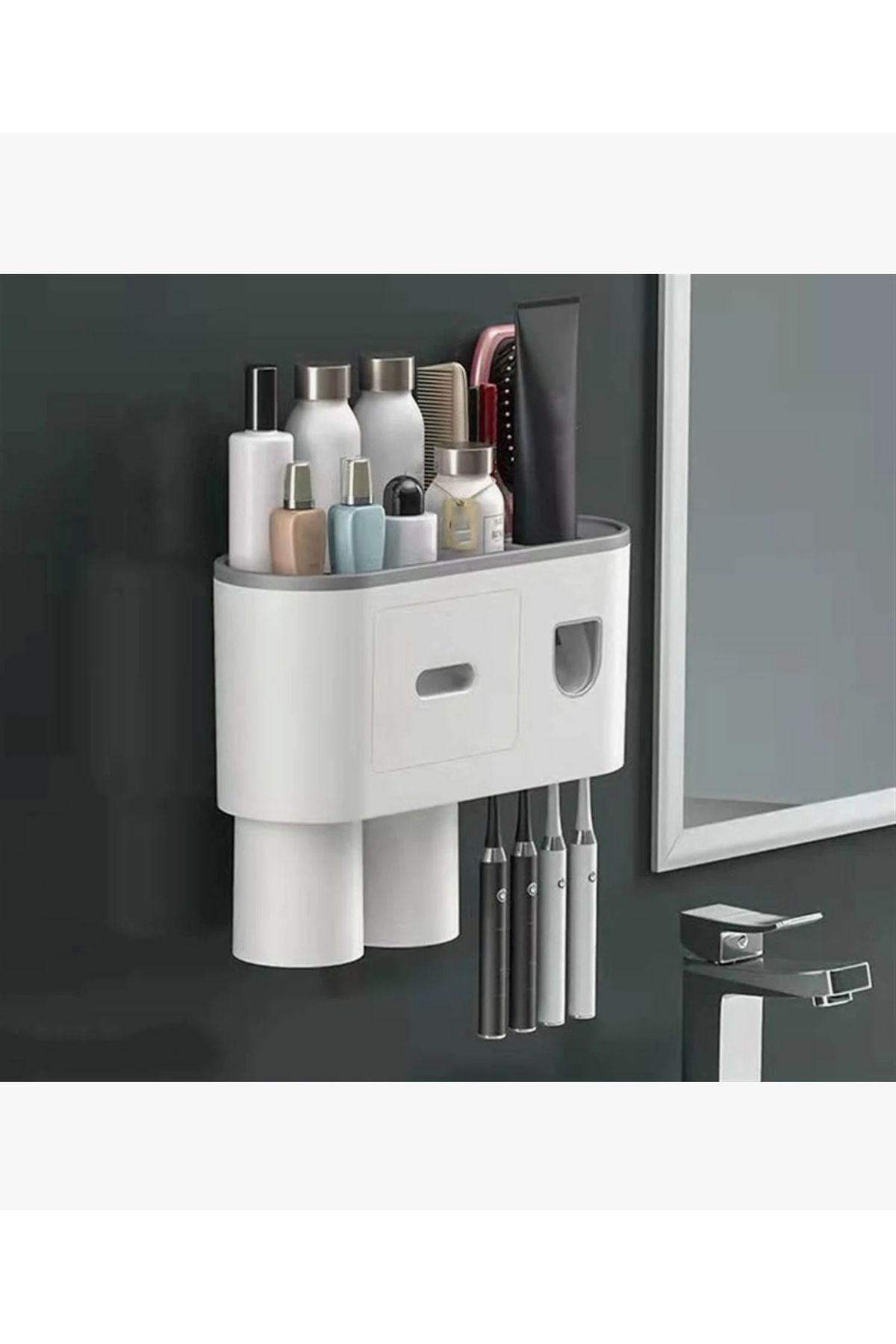 Obay Duvara Monte Diş Fırçası Tutucu banyo düzenleyici kişisel bakım