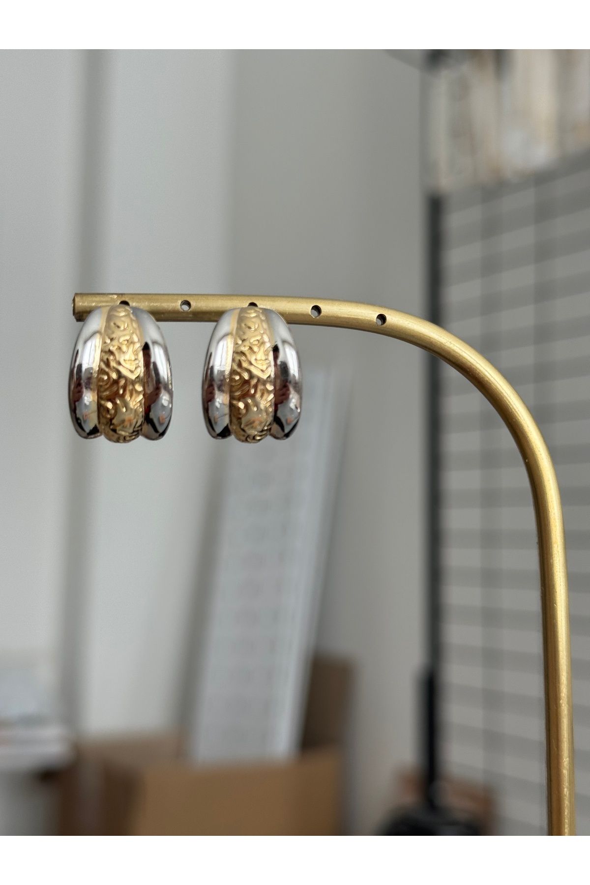 XUPING JEWELRY 18K Çelik küpe paslanmaz kararmaz