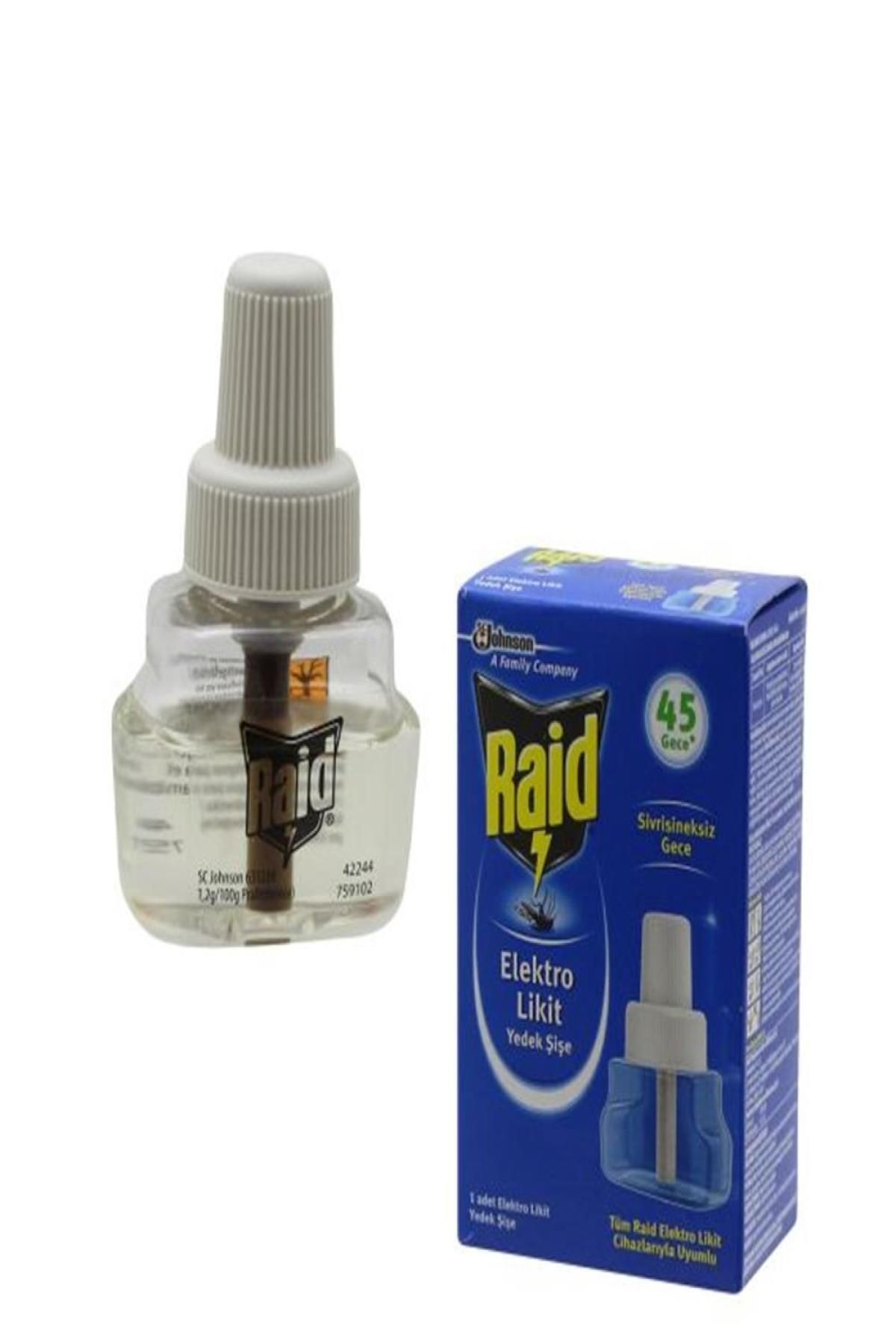 Ürün Evim Raid Elektro Likit Yedek 45 Gece