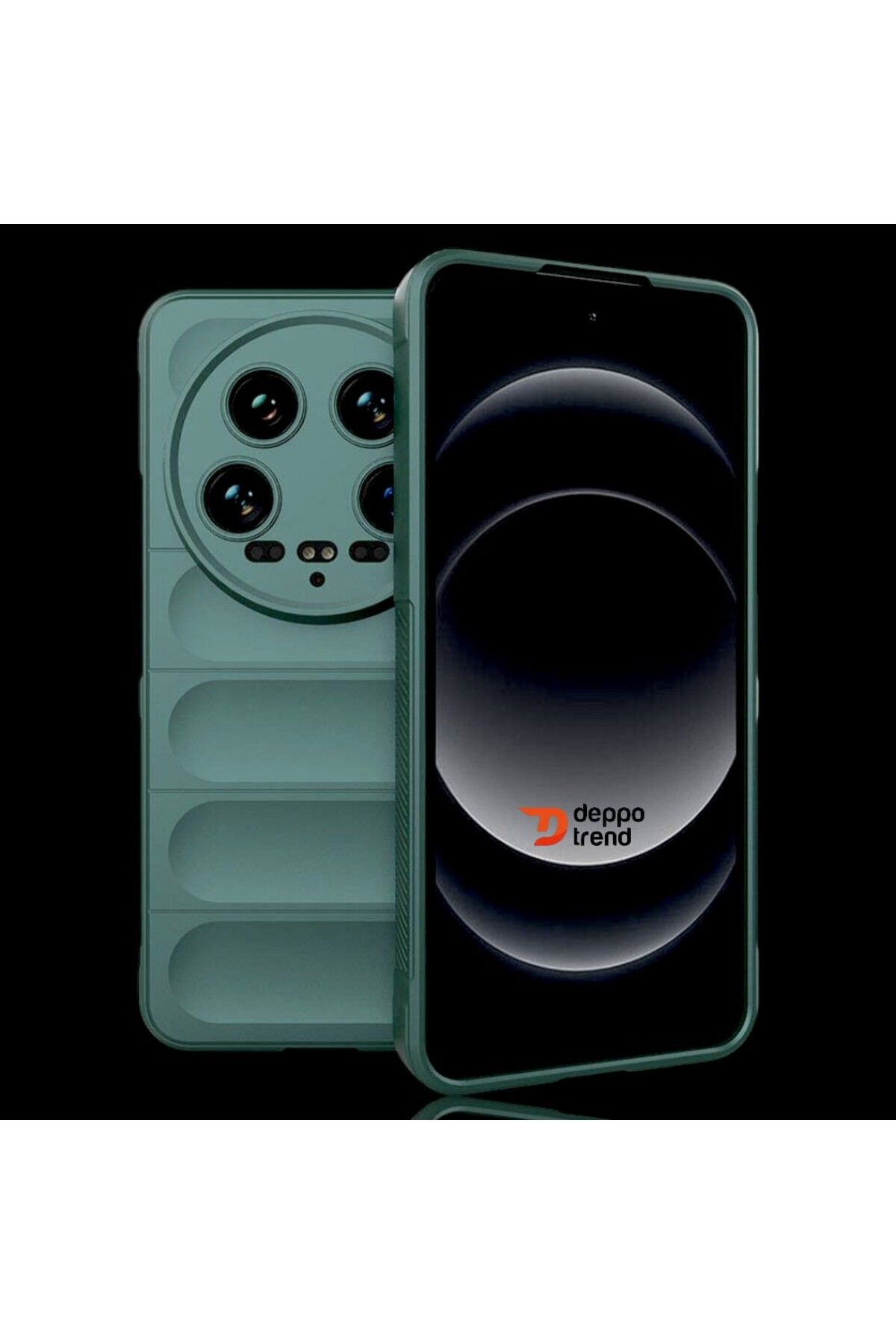 Deppo Trend Xiaomi Mi 14 Ultra Uyumlu Kılıf Kamera Korumalı Darbe Emici Şık Tasarımlı Koruyucu Silikon Kapak