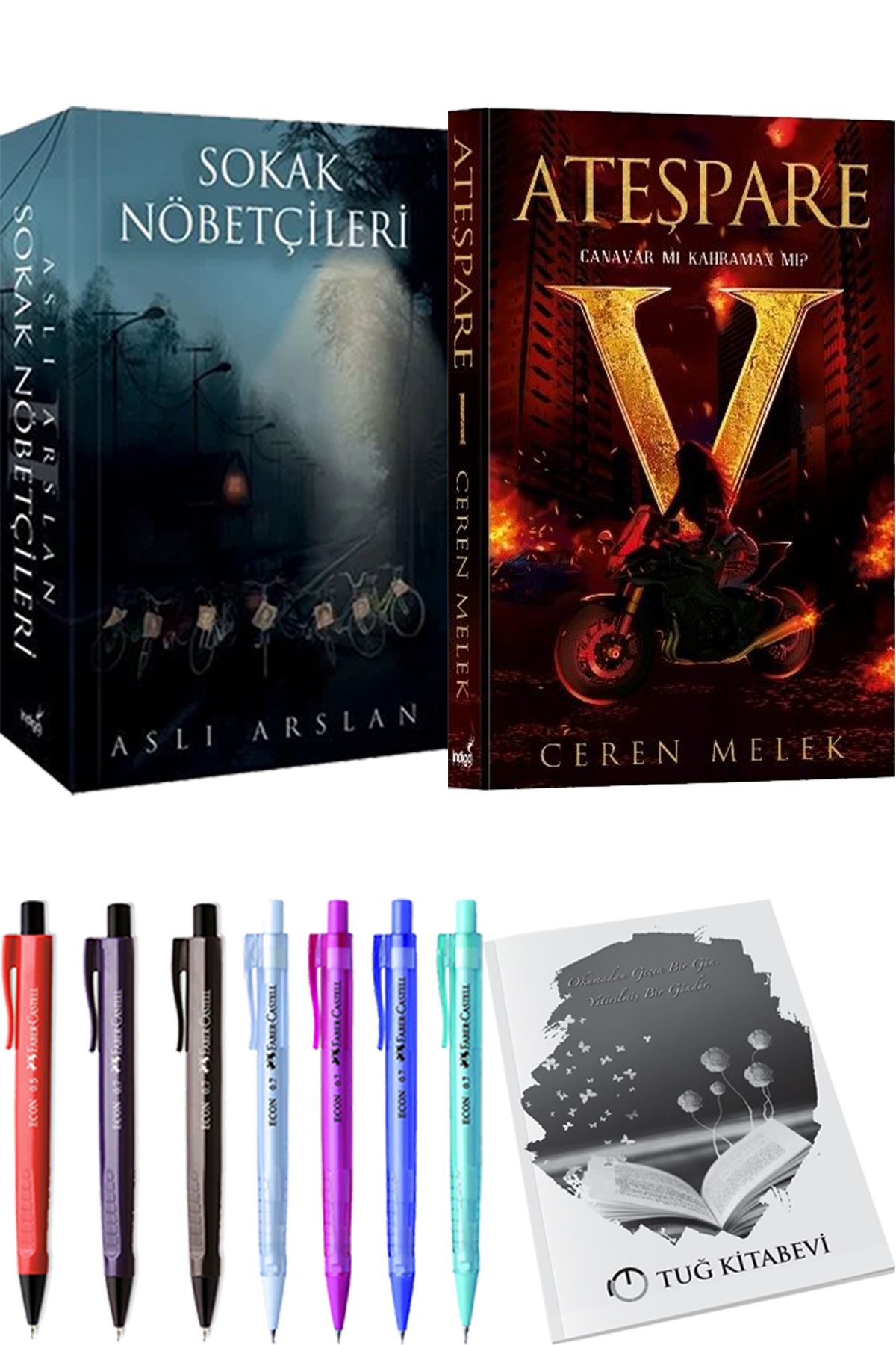 İndigo Kitap Sokak Nöbetçileri 2 Aslı Arslan ve Ateşpare 1 Canavar mı Kahraman mı? + Hediyeli
