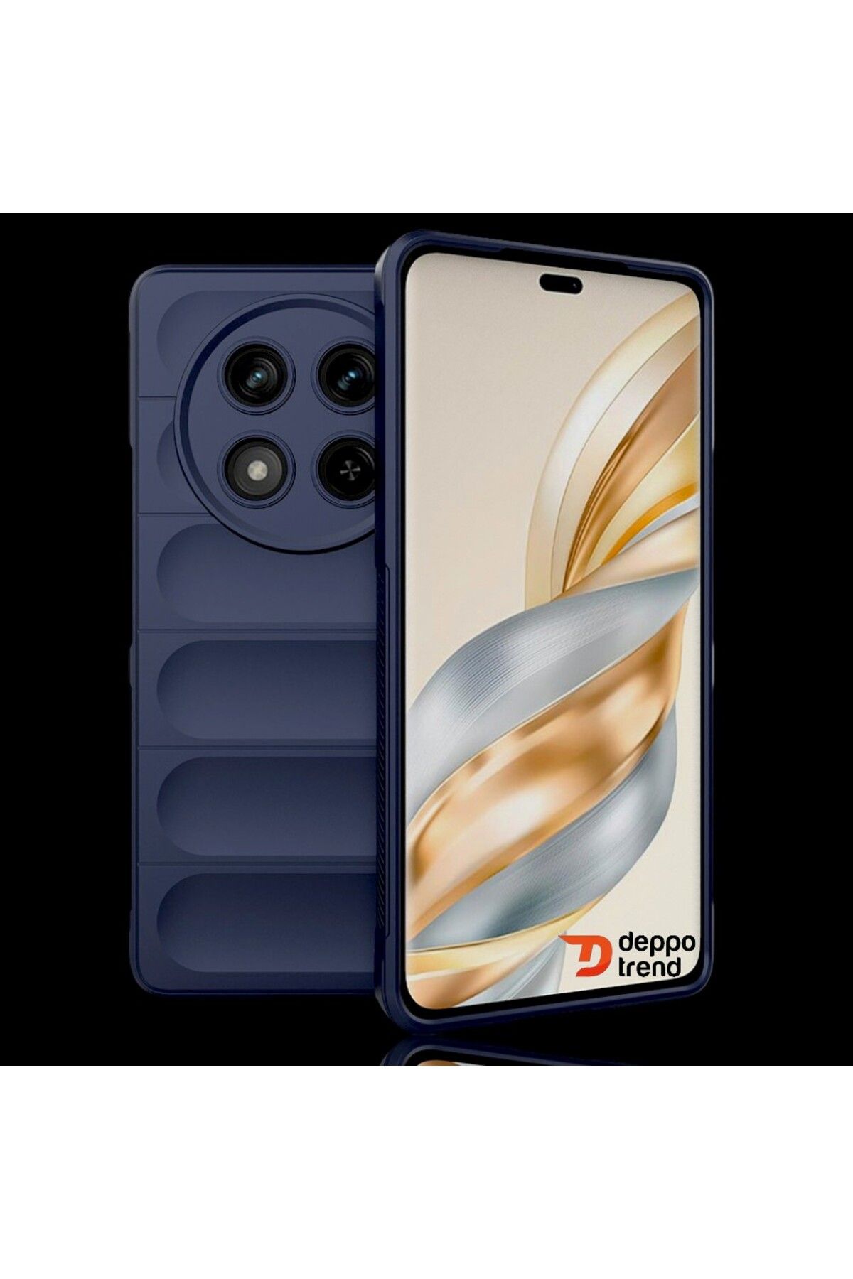 Deppo Trend Honor Magic 7 Lite Uyumlu Kılıf Kamera Korumalı Darbe Emici Şık Tasarımlı Koruyucu Silikon Kapak