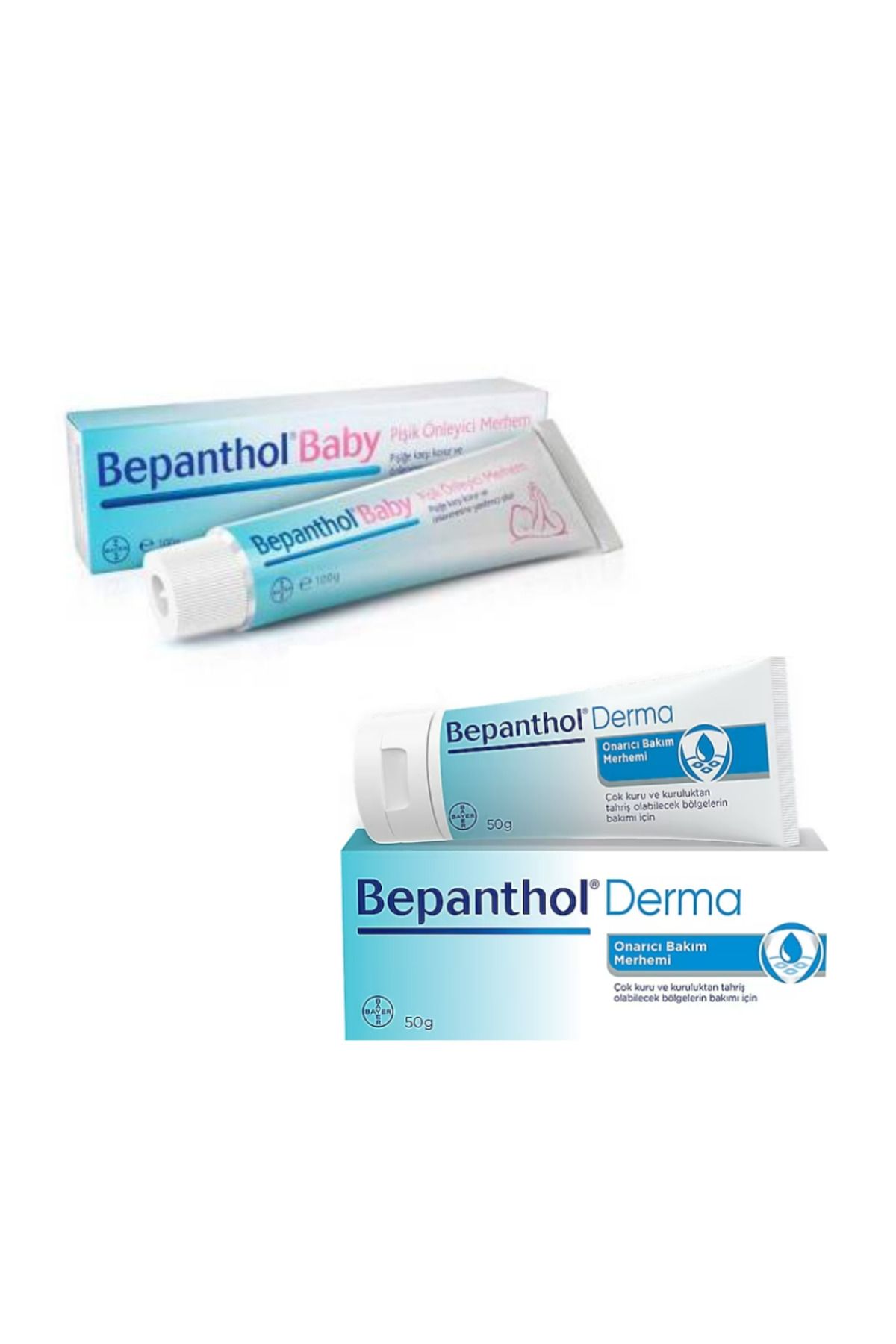 کرم و روغن بچه پماد پیشگیرانه دیامان کودک 100 گرم + DERMA تعمیر رژیم 50 Bepanthol