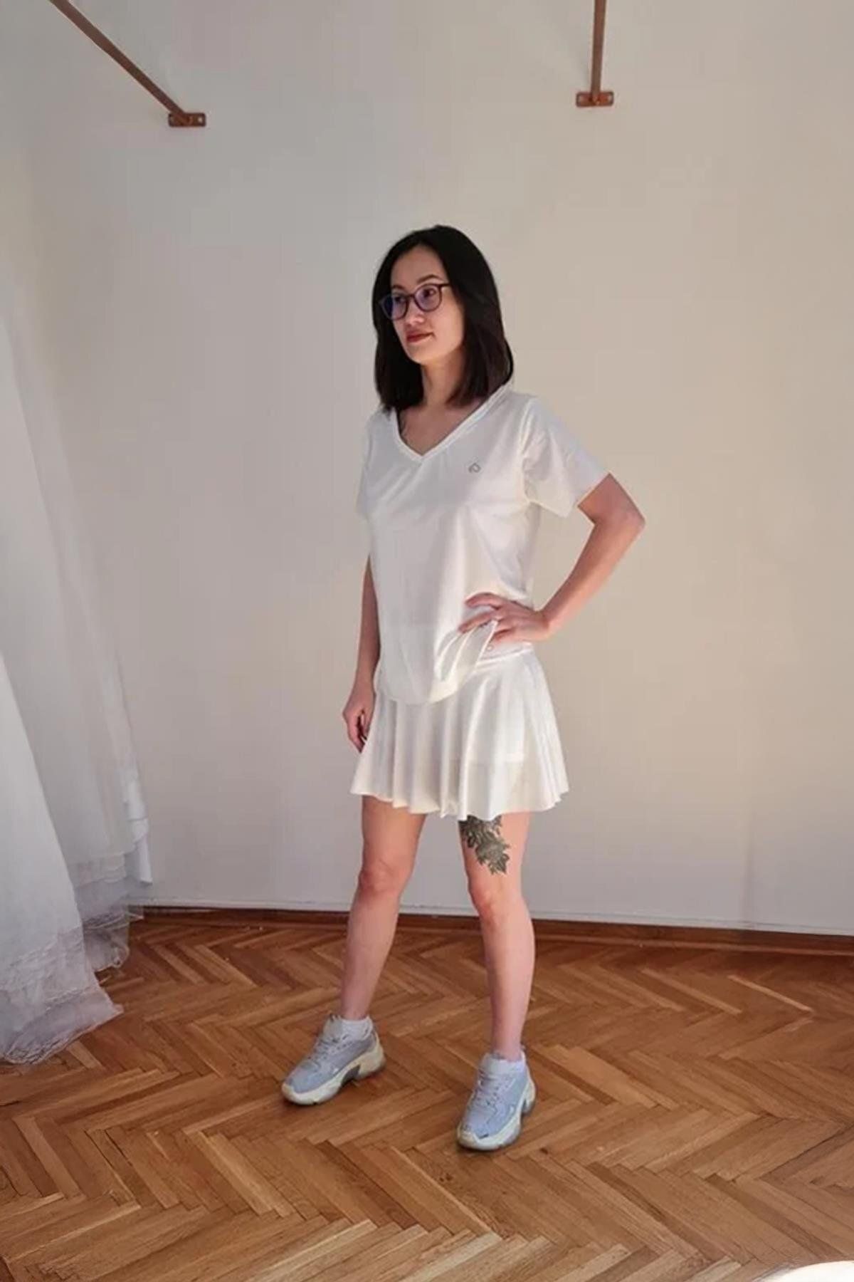 Luree Store BREEZE Ekru T-shirt