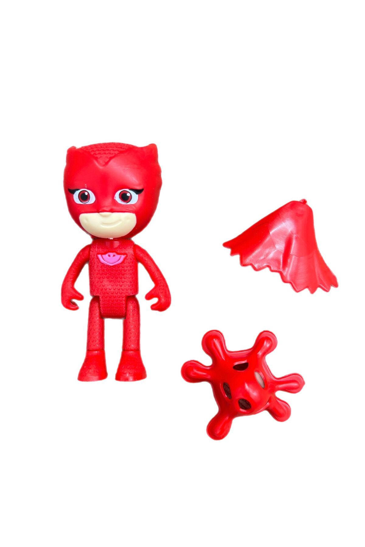 alpmodel Baykuş Kız Pjmasks Pj Maskeliler Aksesuarlı Karakter Tekli Figür Set 8 Cm