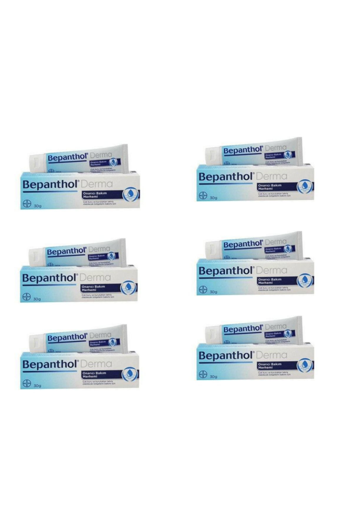 بپانتول پماد ترمیم کننده درما ۳۰ گرم، ۶ عددی