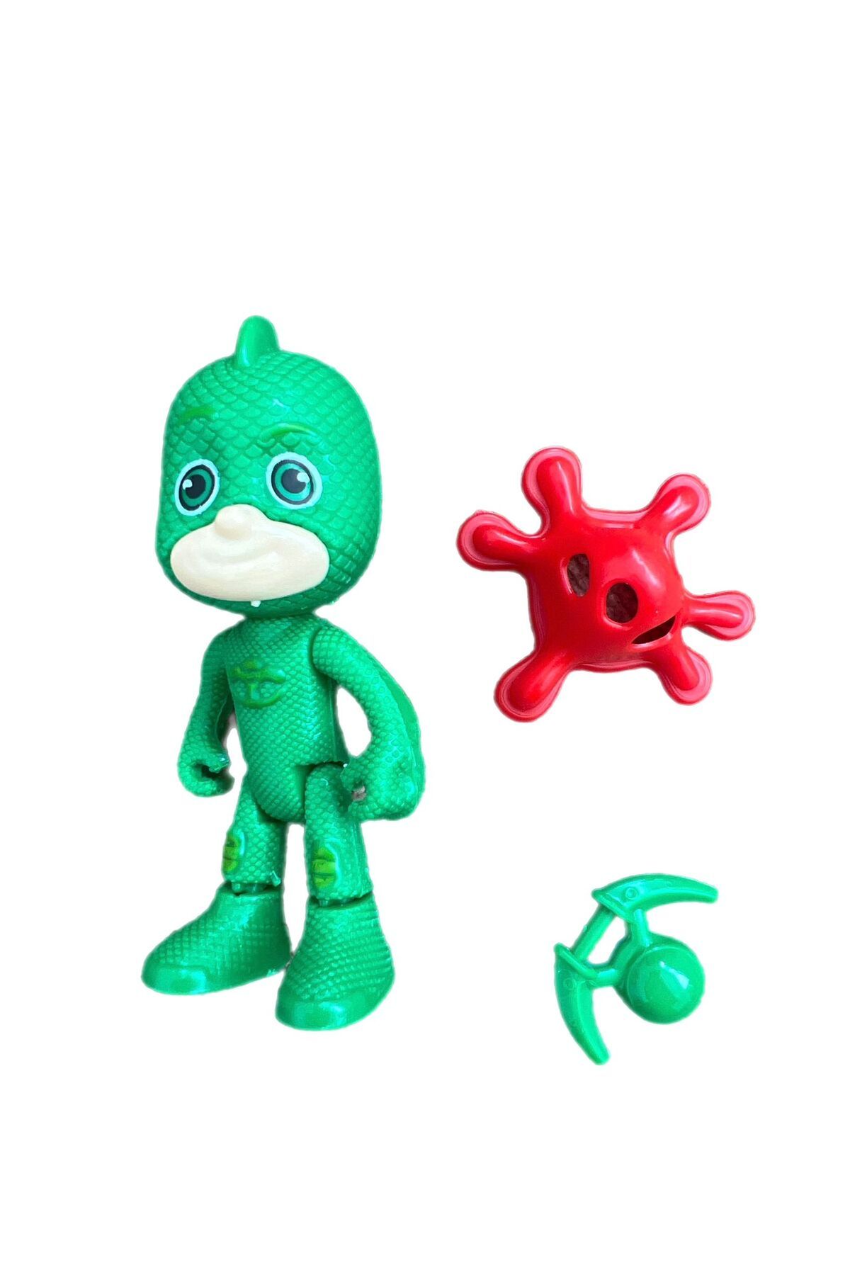 alpmodel Gekko Kertenkele Pjmasks Pj Maskeliler Aksesuarlı Karakter Tekli Figür Set 8 Cm
