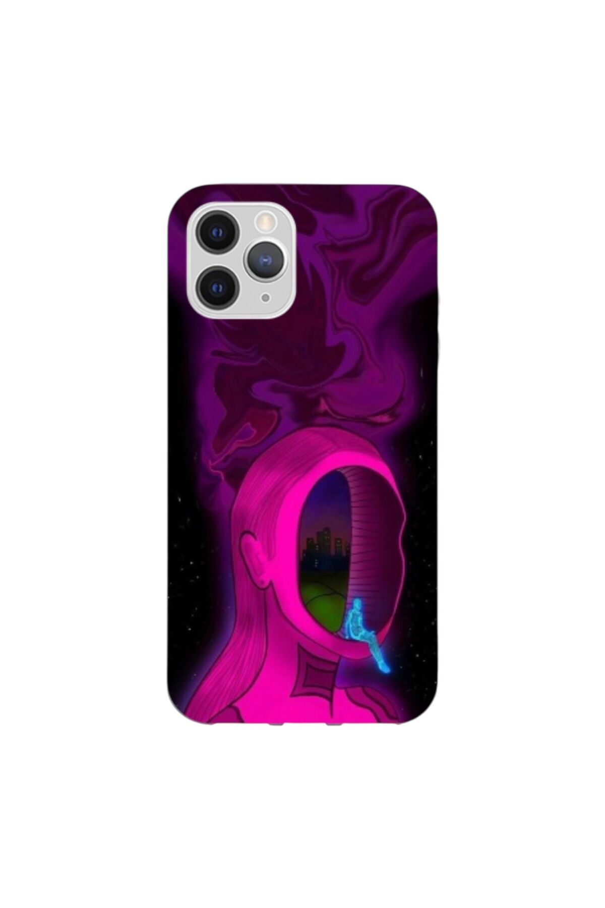 ENITAN İphone 16 Pro İle Uyumlu Desenli Kılıf