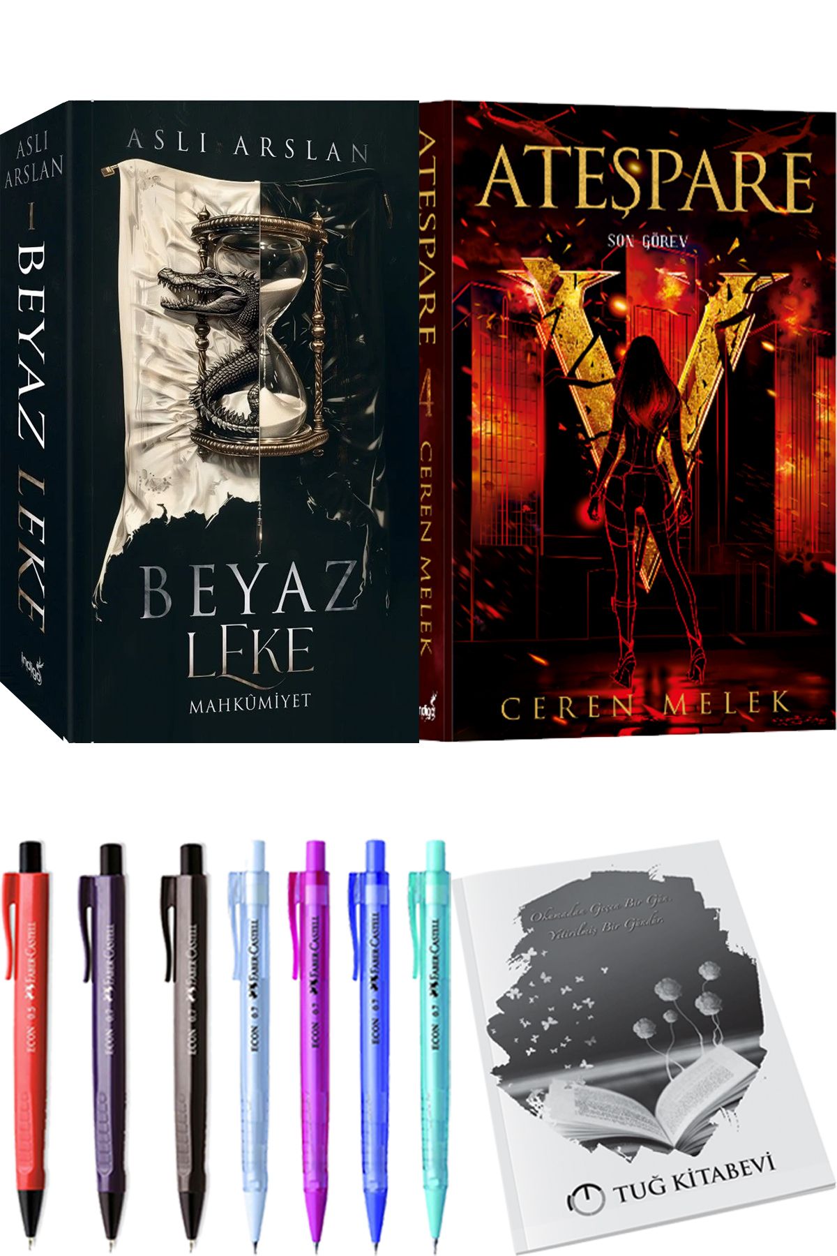 İndigo Kitap Beyaz Leke Mahkumiyet Aslı Arslan ve Ateşpare 4 Son Görev + Hediyeli