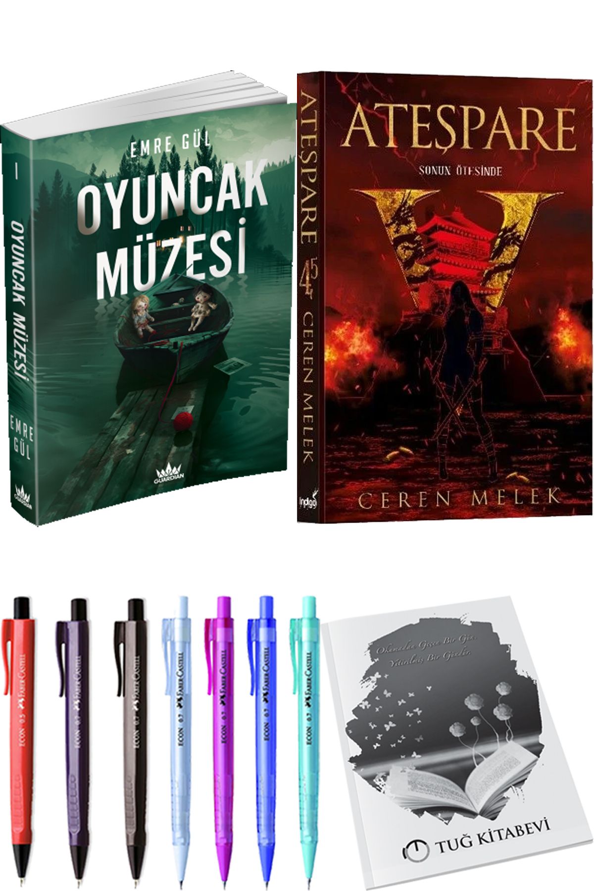 Ephesus Yayınları Oyuncak Müzesi Emre Gül ve Ateşpare 4,5 Sonun Ötesinde + Hediyeli
