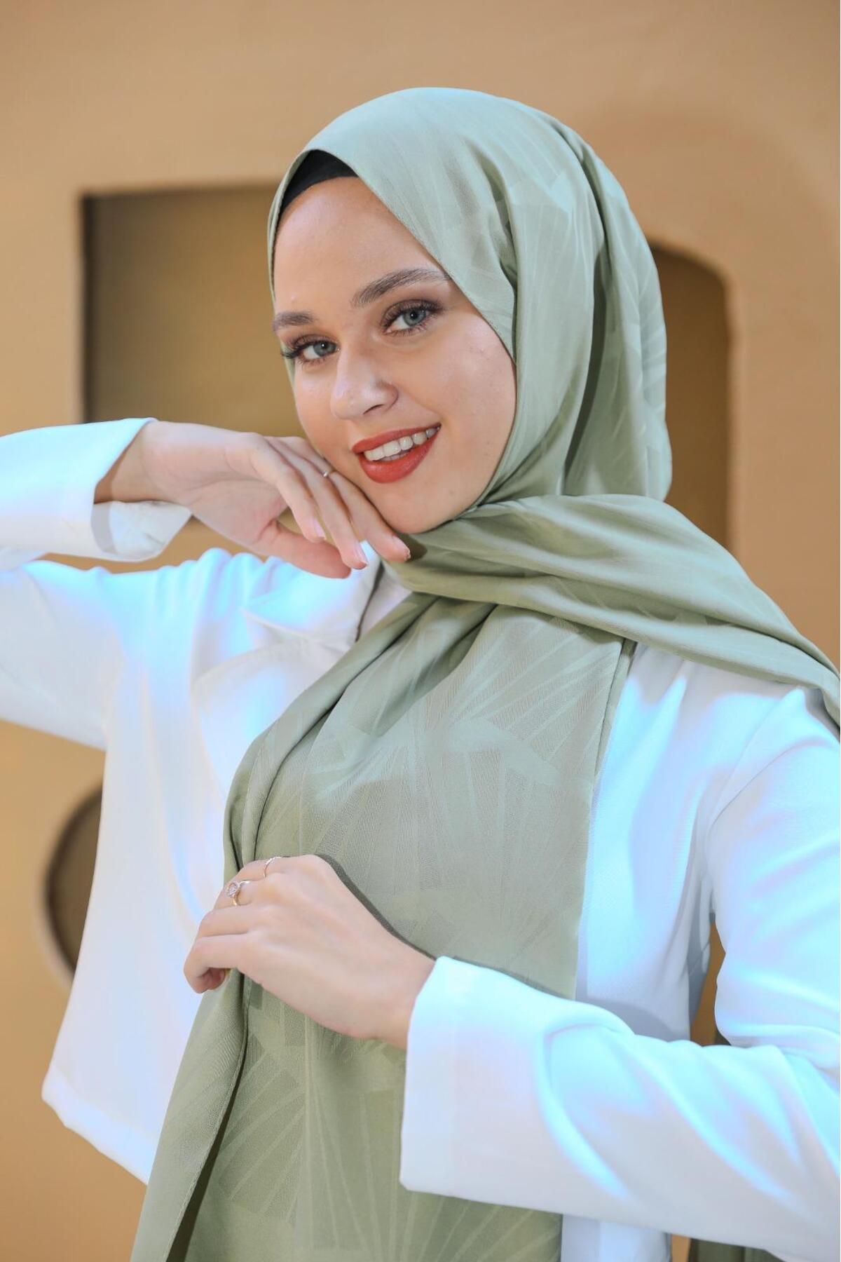 Scarf JAKAR DESENLİ ŞAL MODEL 2