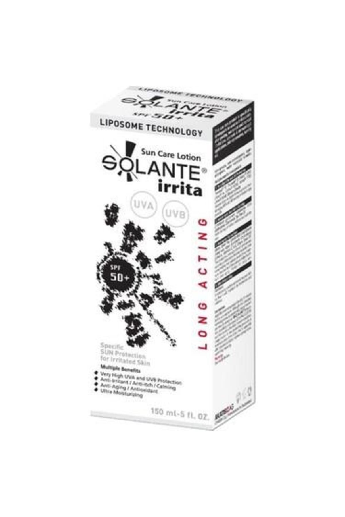 Solante Irrita Spf 50 150 ML Güneş Losyonu -