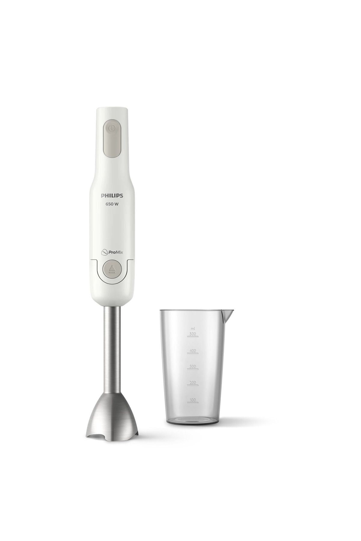 Philips El Blenderı – 650 W Gücünde, Sıçrama Önleyici Uçlu, ProMix Teknolojili Pratik Mutfak Blenderı