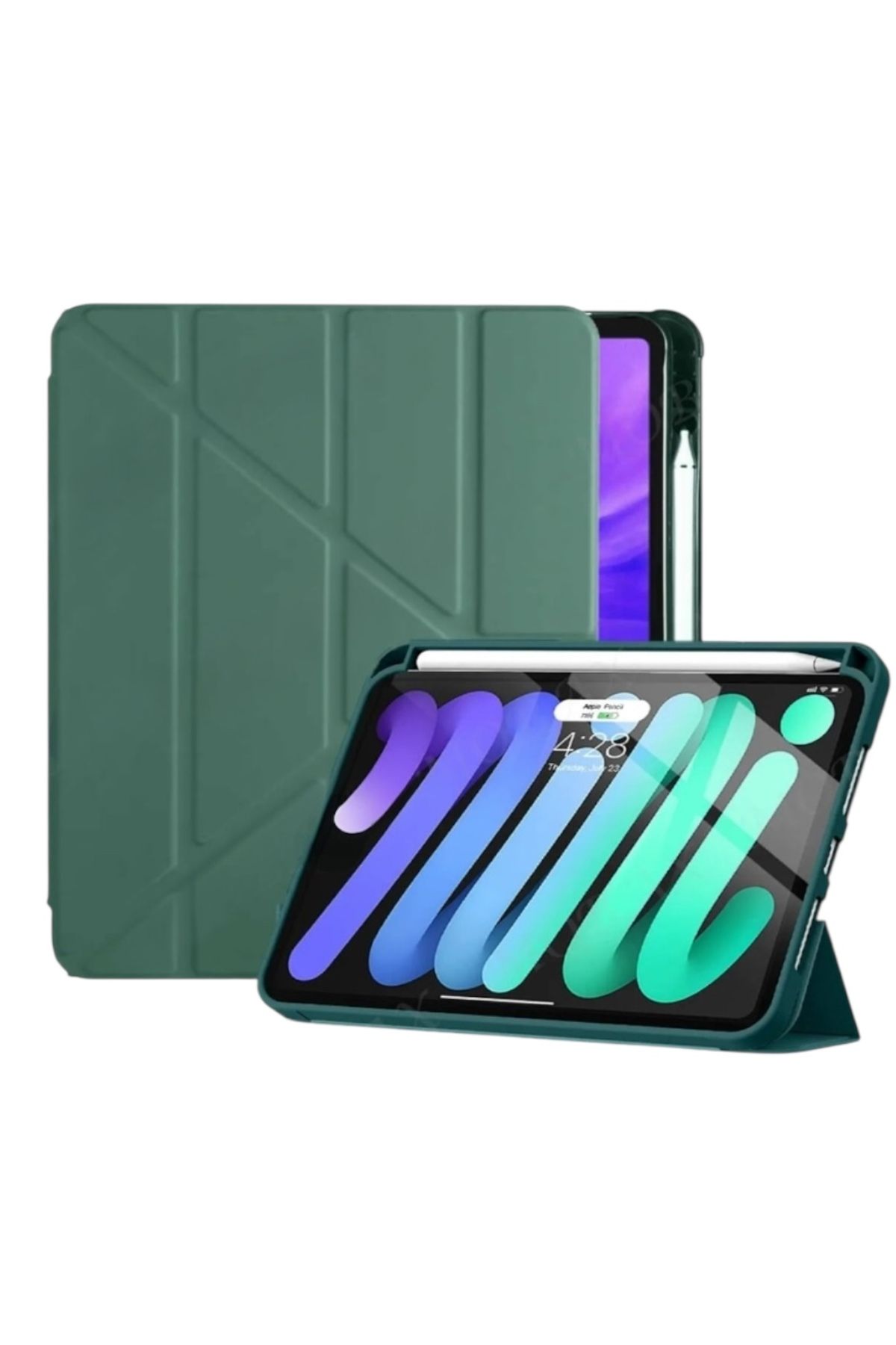 KILIF HOUSE Samsung Galaxy Tab S9 Fe/ S10 Fe 10.9 Inch Uyumlu Kalem Bölmeli Katlanabilir Standlı Akıllı Kapak