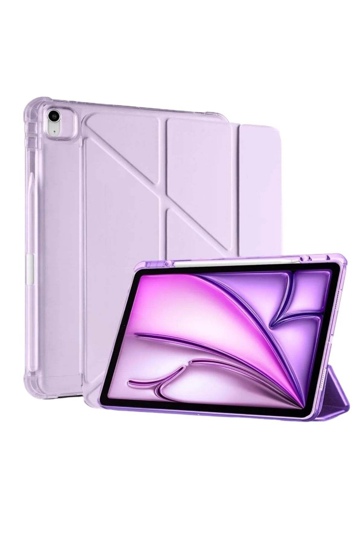 KILIF HOUSE Samsung Galaxy Tab S9 Fe/ S10 Fe 10.9 Inch Uyumlu Kalem Bölmeli Katlanabilir Standlı Akıllı Kapak
