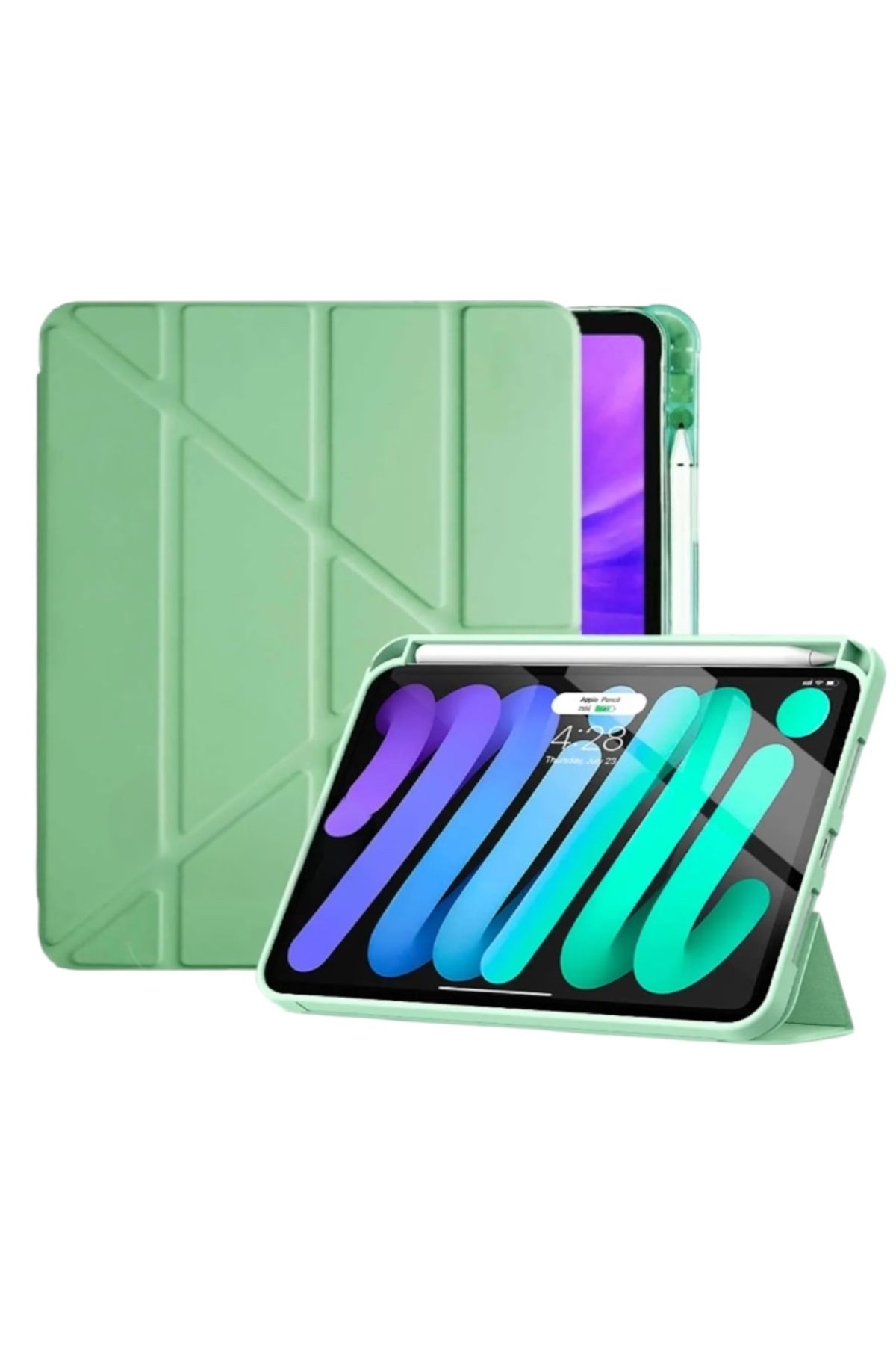 KILIF HOUSE Samsung Galaxy Tab S9 Fe/ S10 Fe 10.9 Inch Uyumlu Kalem Bölmeli Katlanabilir Standlı Akıllı Kapak