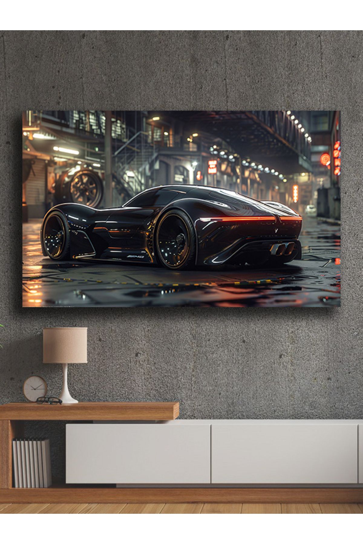 PRİME Concept 100x140 Büyük ebat Kanvas tablo çerçevesiz