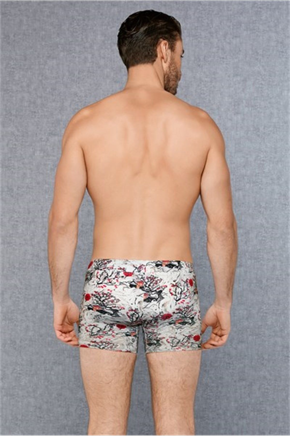 GiyimCity Erkek Baskılı Boxer