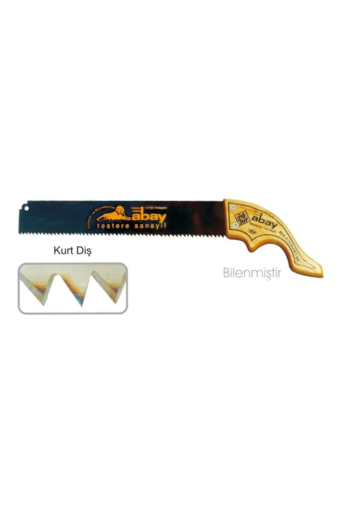 demila Kurt Diş El Testere 38 Cm - Ahşap Sap -