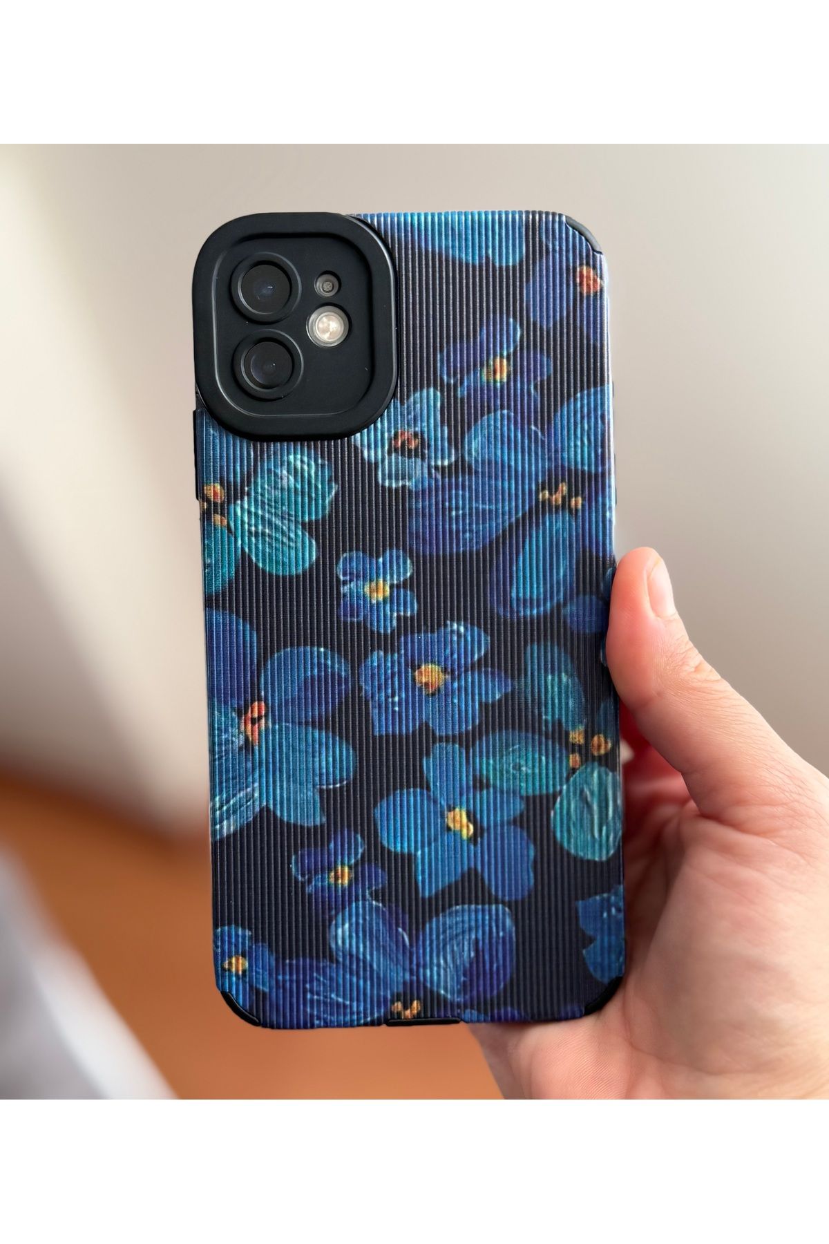 FİŞNEİLETİŞİM İPHONE 11 UYUMLU ÇİÇEK DESENLİ KILIF