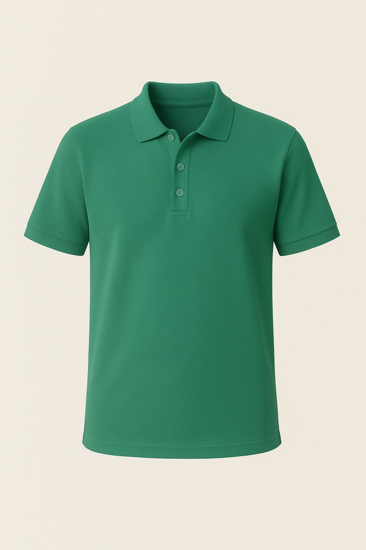 QKK Erkek %100 Pamuklu Lakost Kumaş Regular Fit Polo Yaka T-shirt