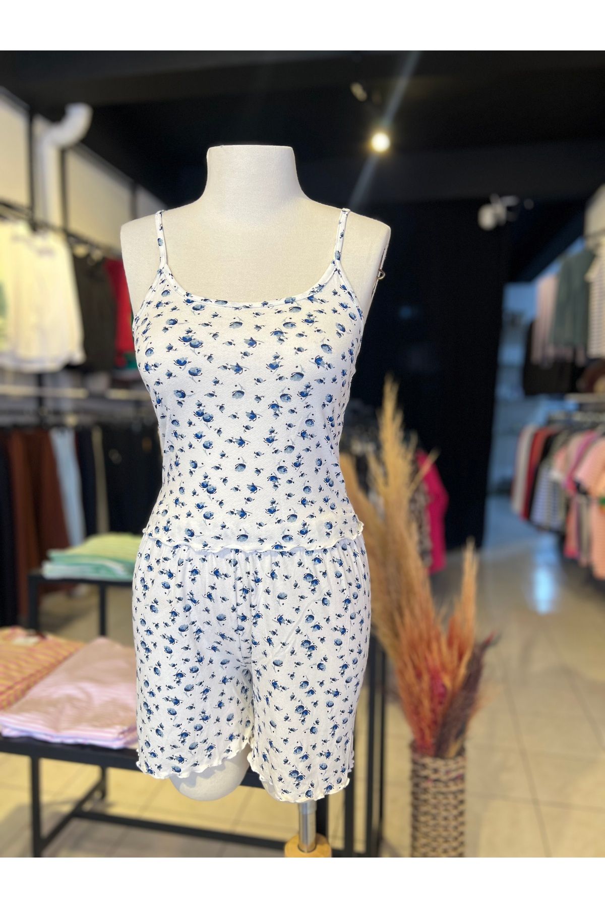 DESSOR Şortlu pijama takımı