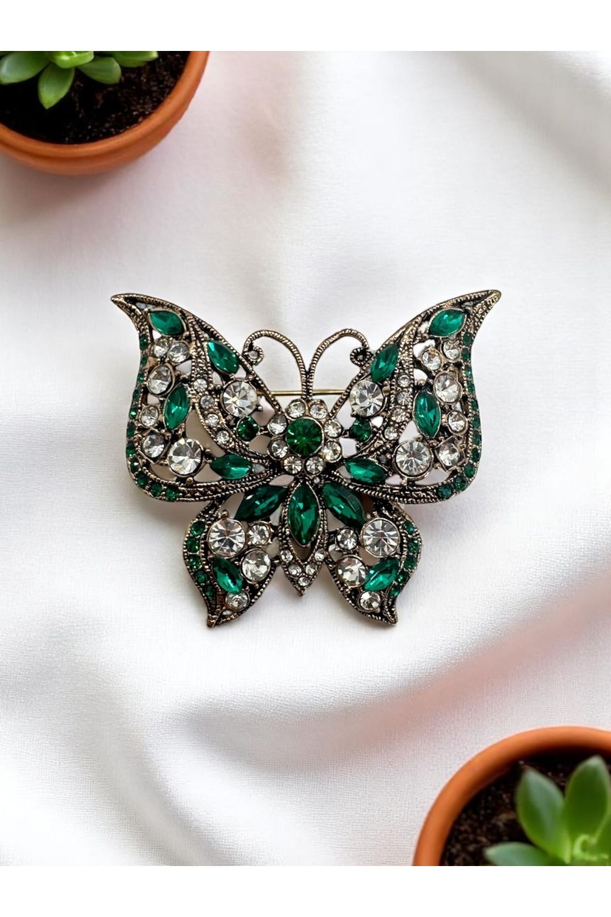 FUYA JEWELLERY Kelebek Broş