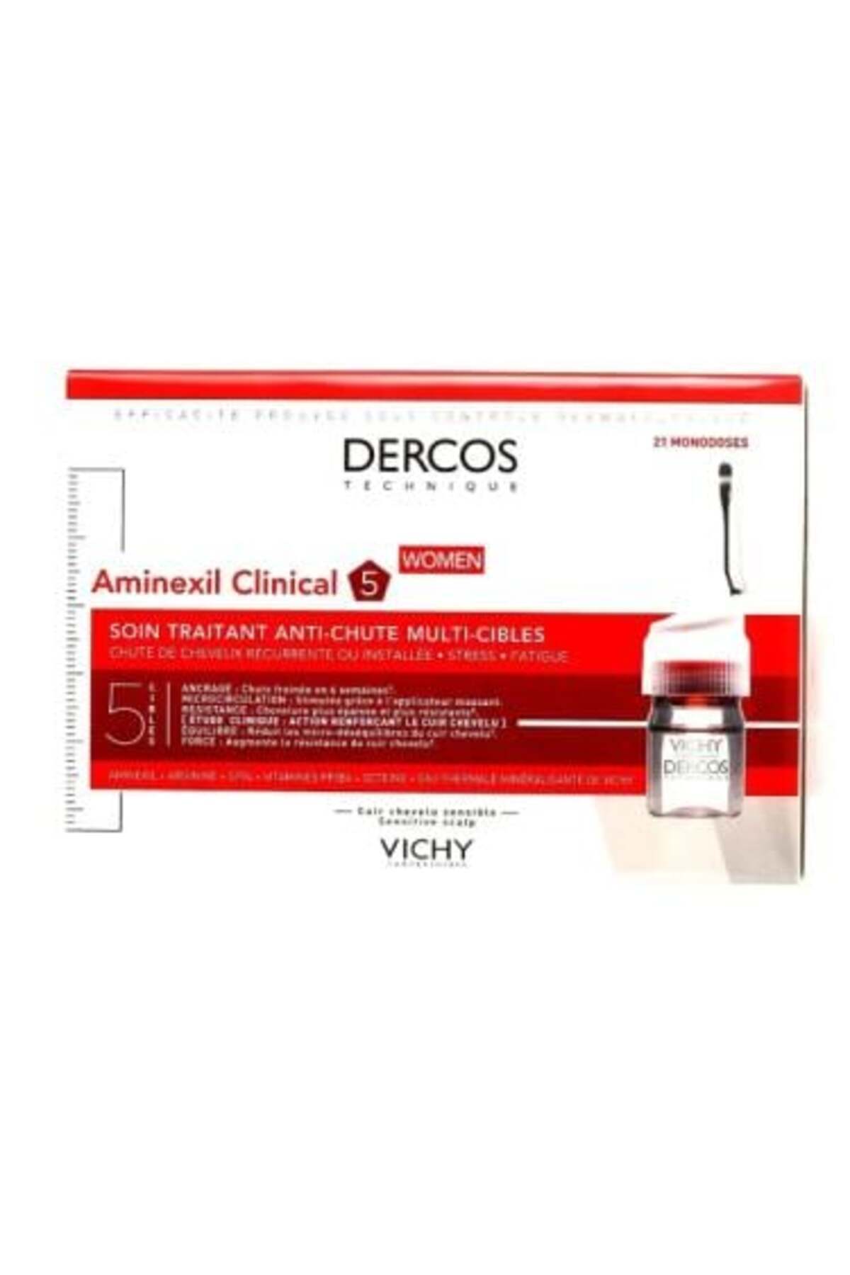 Vichy Dercos Aminexil Clinical 5 Anti-Hair Loss Vials from Vichy - 21 Ampoules