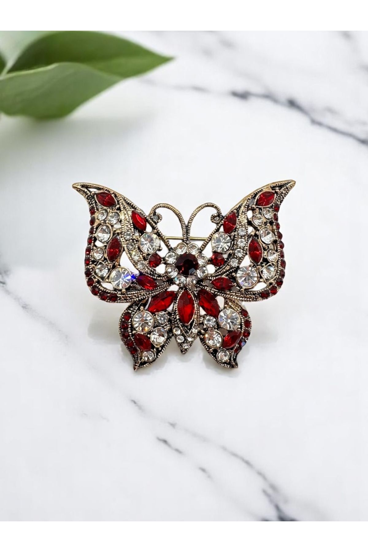 FUYA JEWELLERY Kelebek Broş