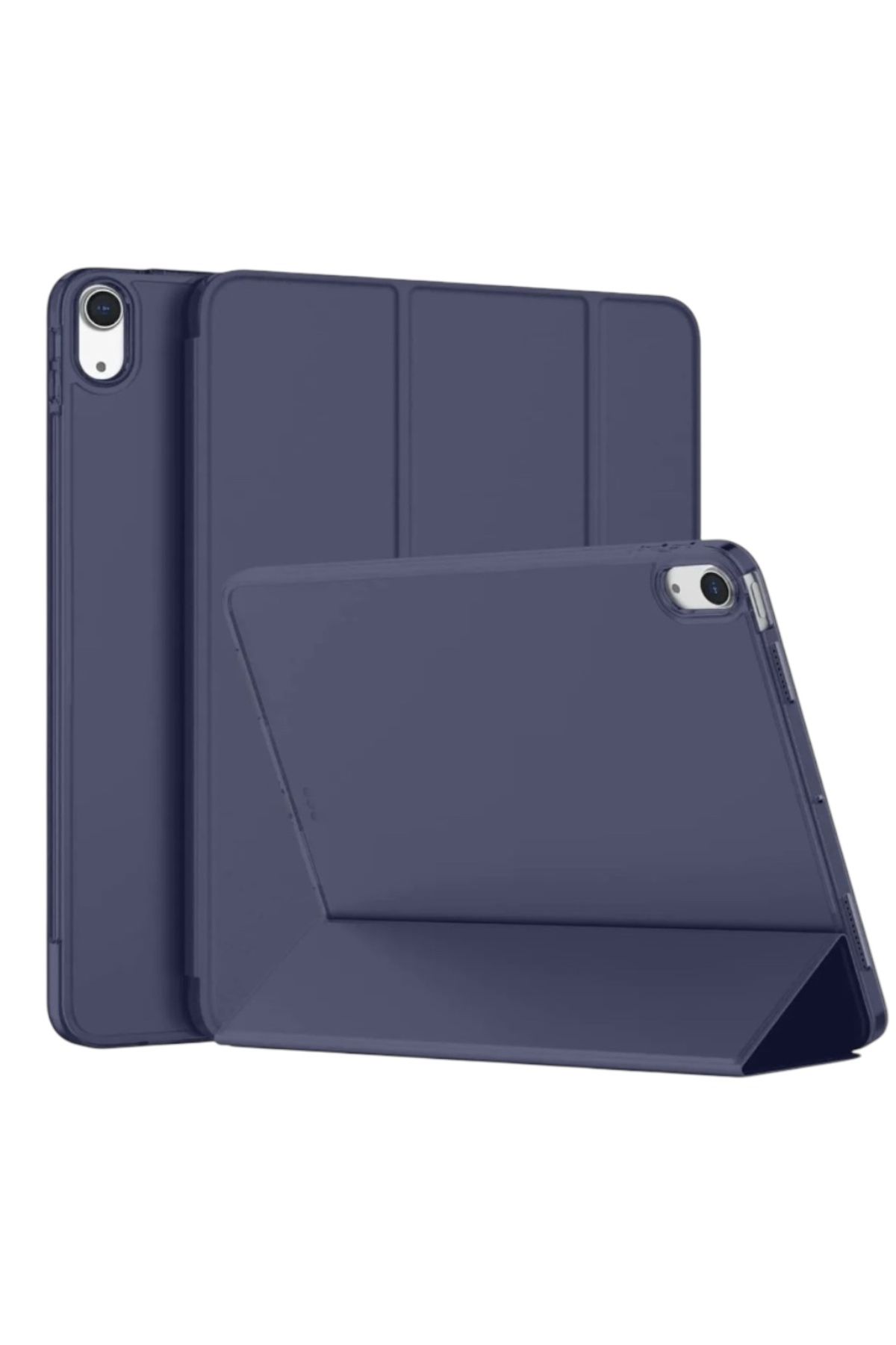 KILIF HOUSE İpad Air 11 Inch M2 M3 Çip Air 4. /5. /6. Nesil Uyumlu Kılıf Flip Cover Kalem Bölmeli Akıllı Kılıf