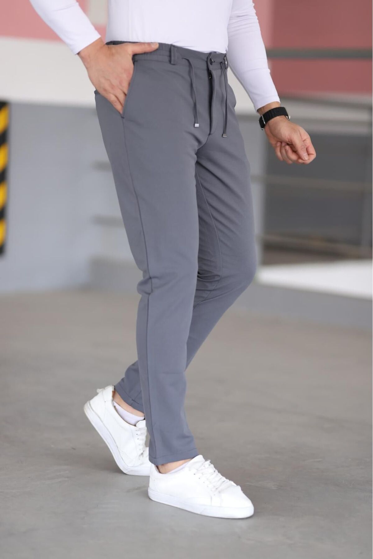 MODA Jogger Erkek Pantolon Koyu Gri-31