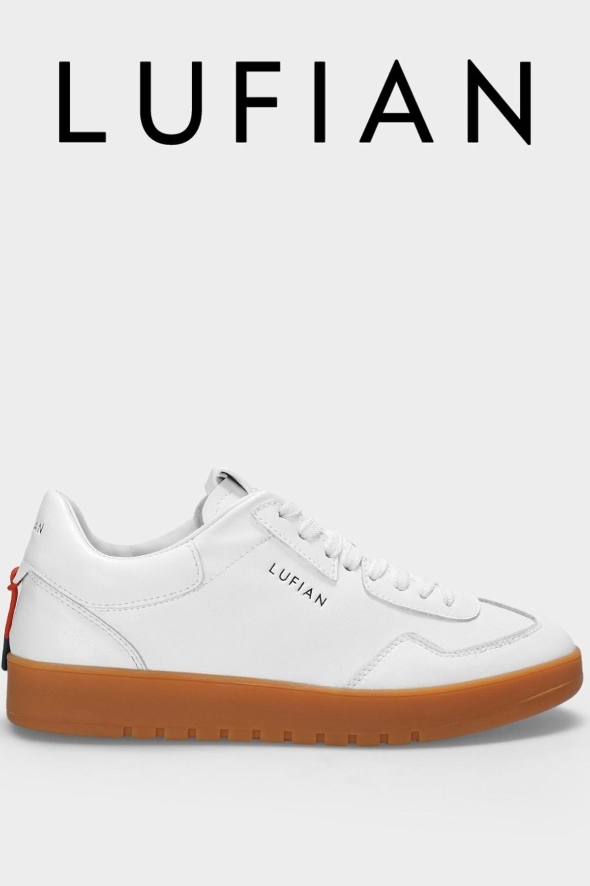 Lufian 111230255 Oscar Sneaker Erkek Deri Ayakkabı BEYAZ