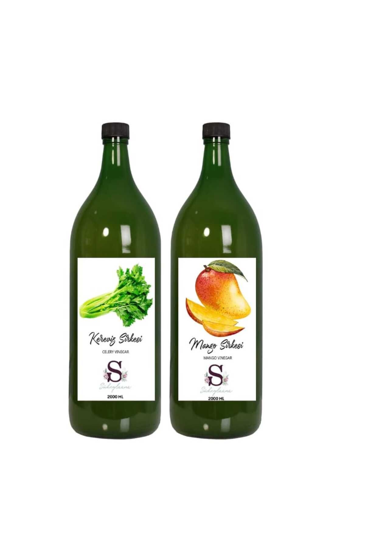 Süheylaana Doğal Kereviz Sirkesi 2000 Ml - Doğal Mango Sirkesi 2000 Ml