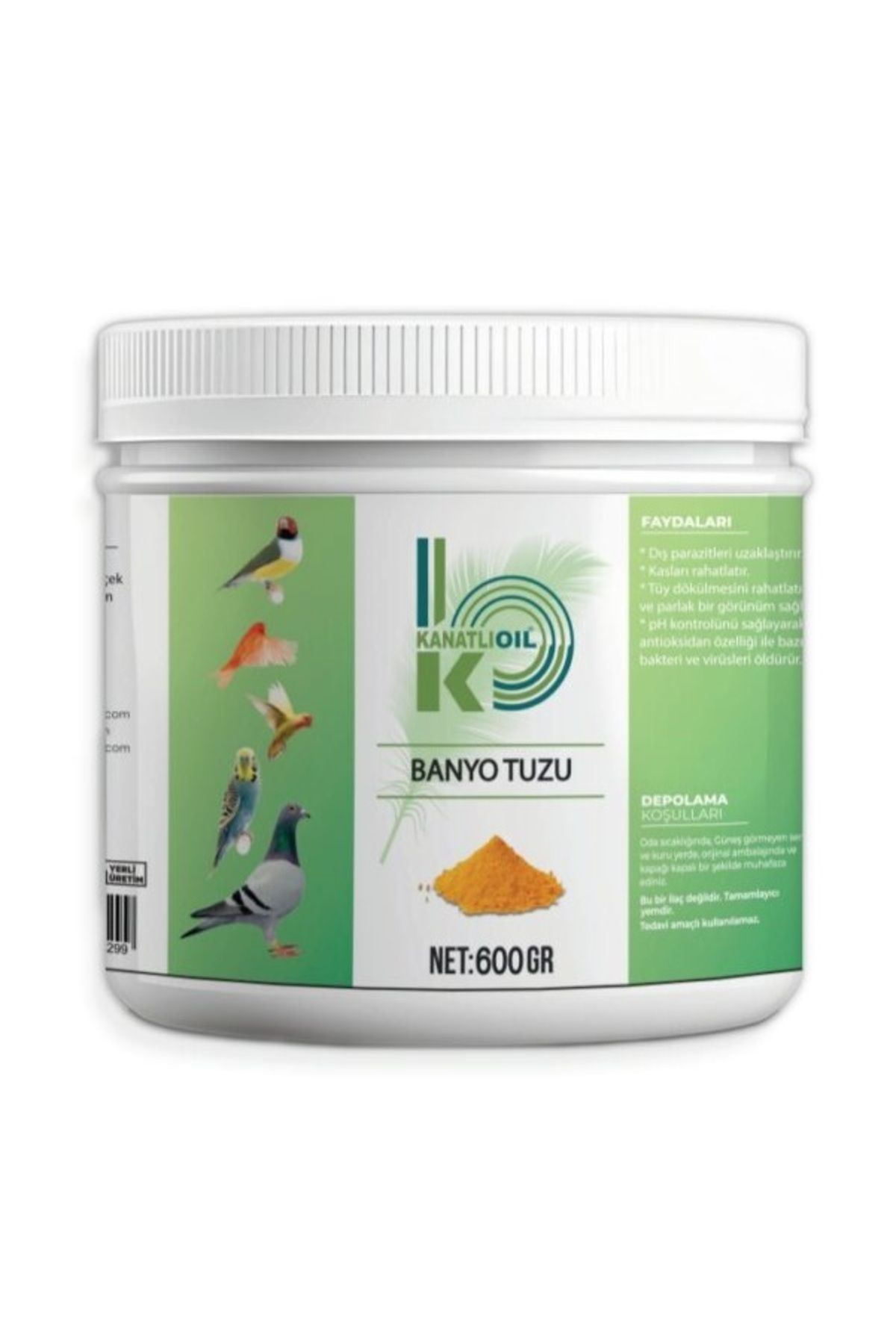 Kanatlı Oil Banyo Tuzu 600 gr