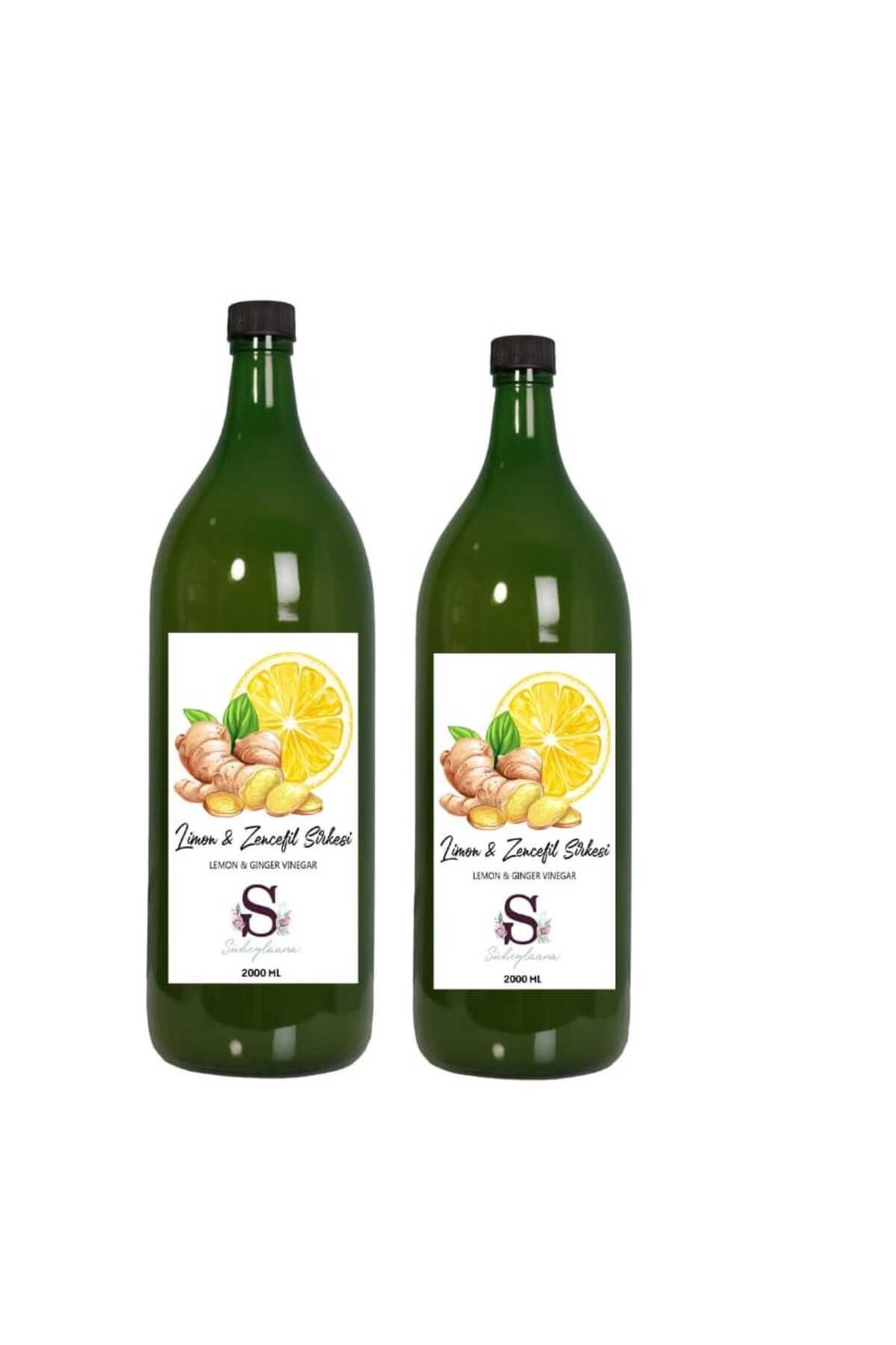Süheylaana Doğal Limon & Zencefil Sirkesi 2000 Ml - Doğal Limon Zencefil & Sirkesi 2000 Ml