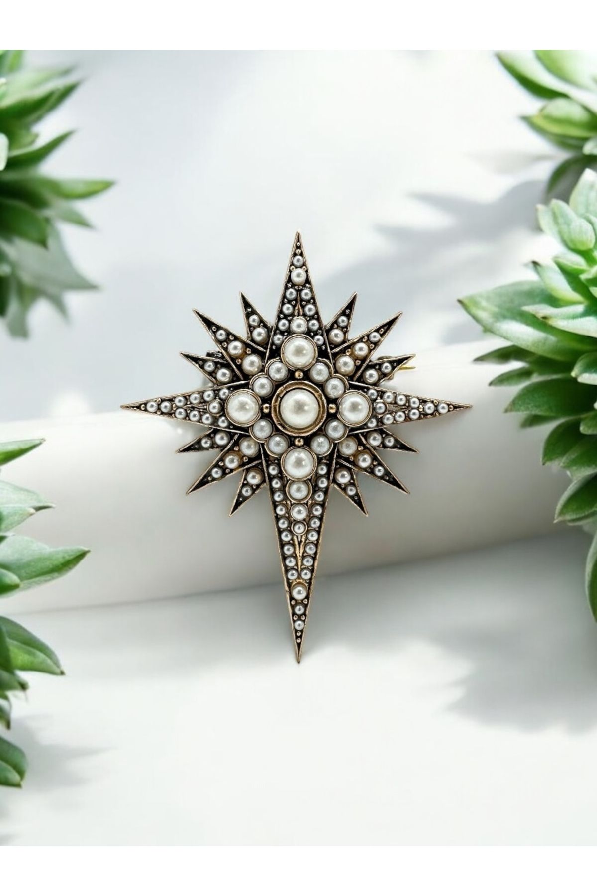 FUYA JEWELLERY Kutup Yıldızı Broş