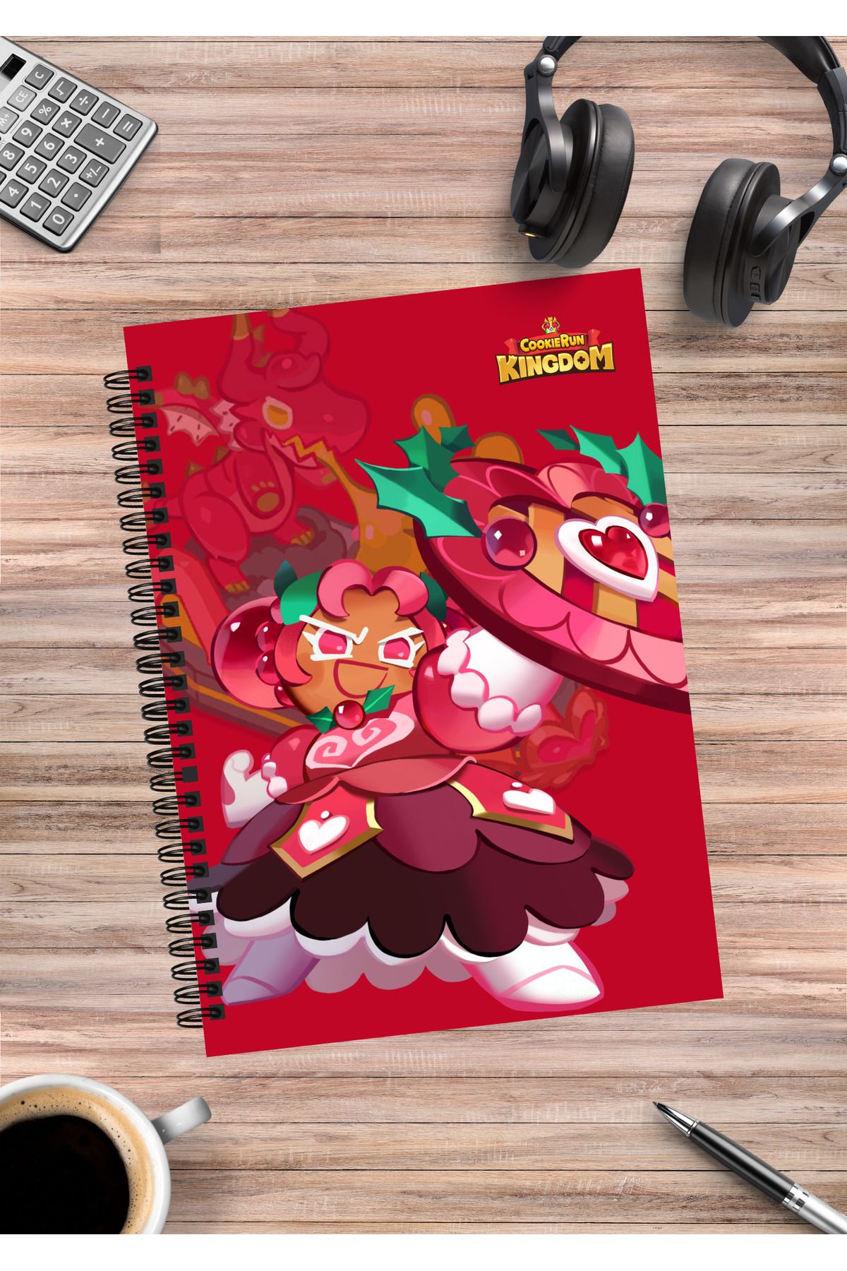 mertfigur Cookie Run Kingdom Spiralli Defter A5 (50 Yaprak)