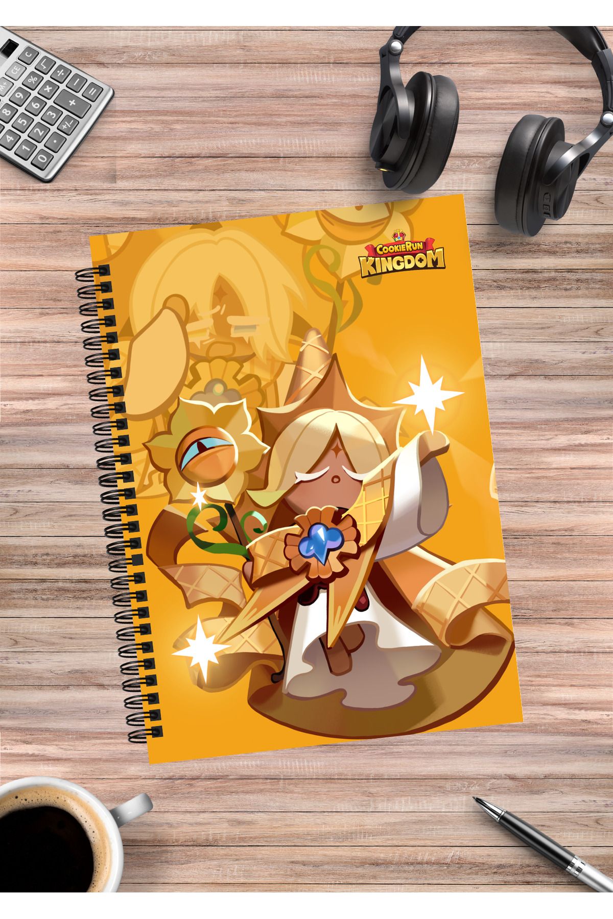 mertfigur Cookie Run Kingdom Spiralli Defter A5 (50 Yaprak)