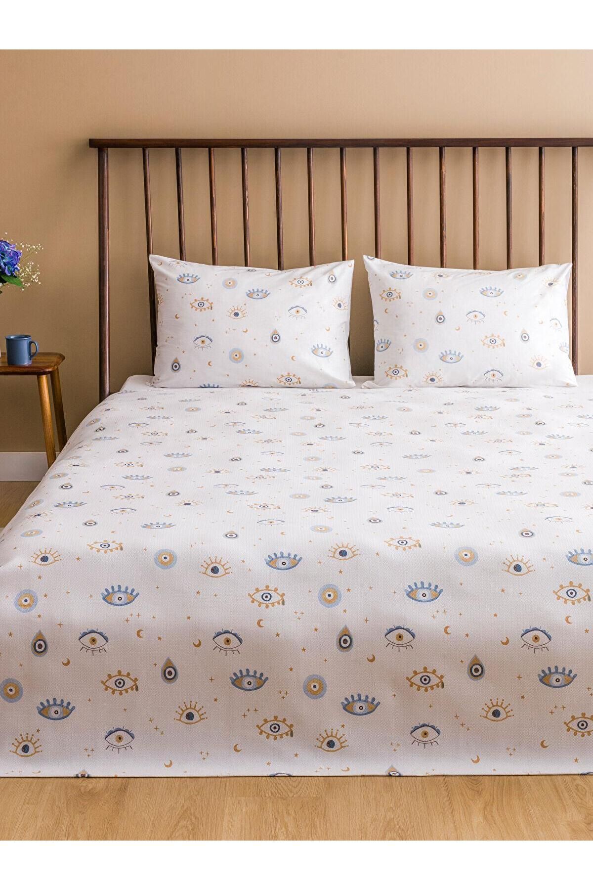 LC Waikiki LCW HOME Göz Baskılı Çift Kişilik Pike Seti (S5)