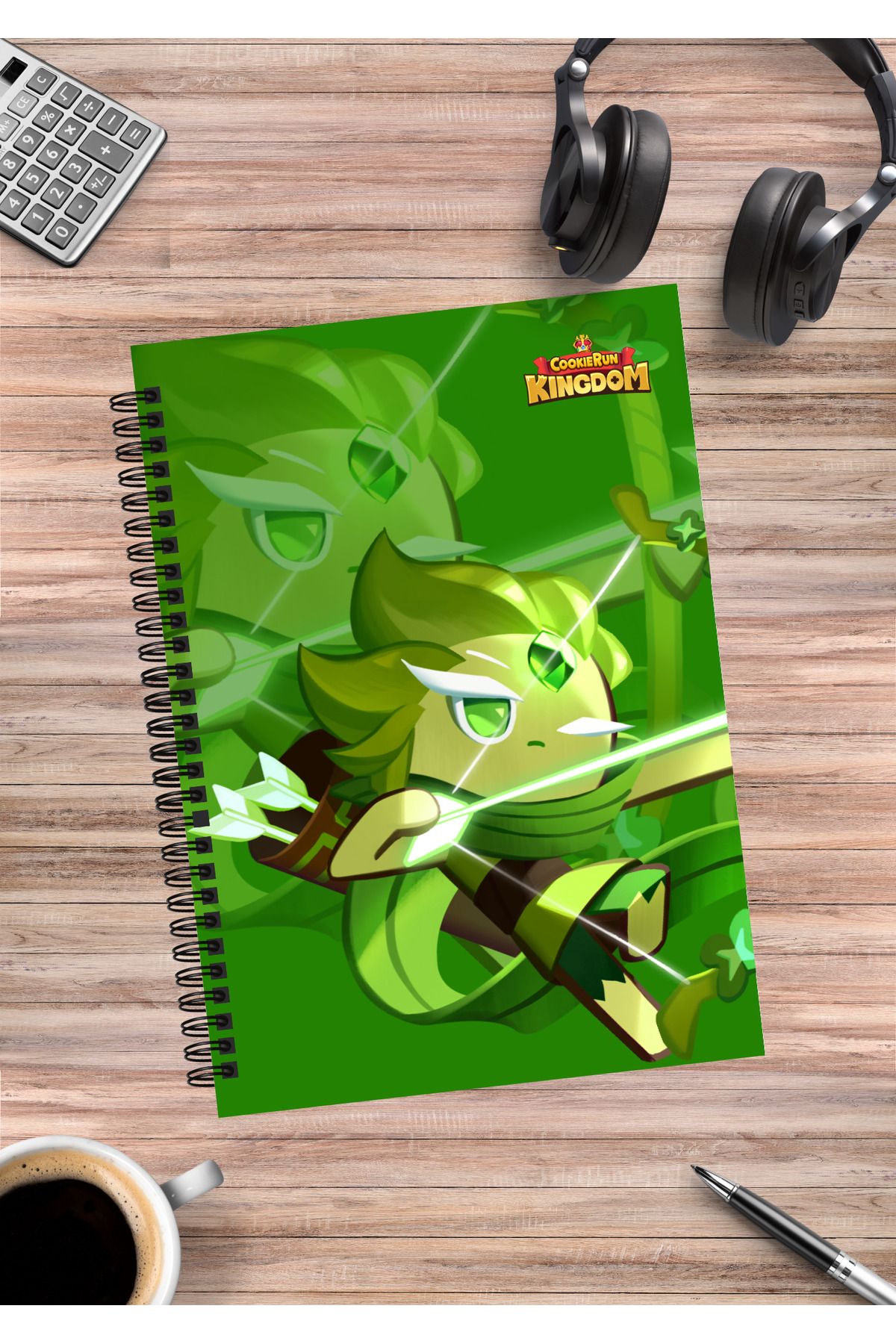 mertfigur Cookie Run Kingdom Spiralli Defter A5 (50 Yaprak)