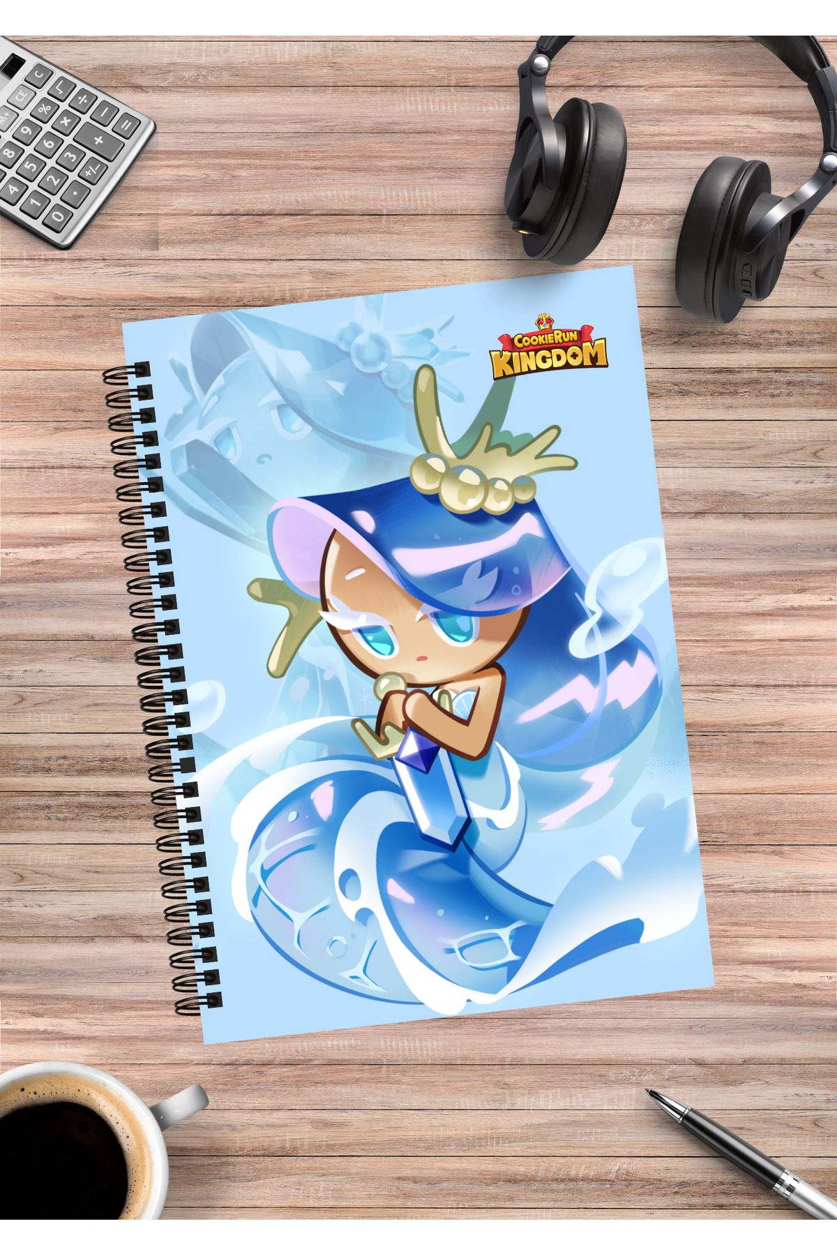 mertfigur Cookie Run Kingdom Spiralli Defter A5 (50 Yaprak)