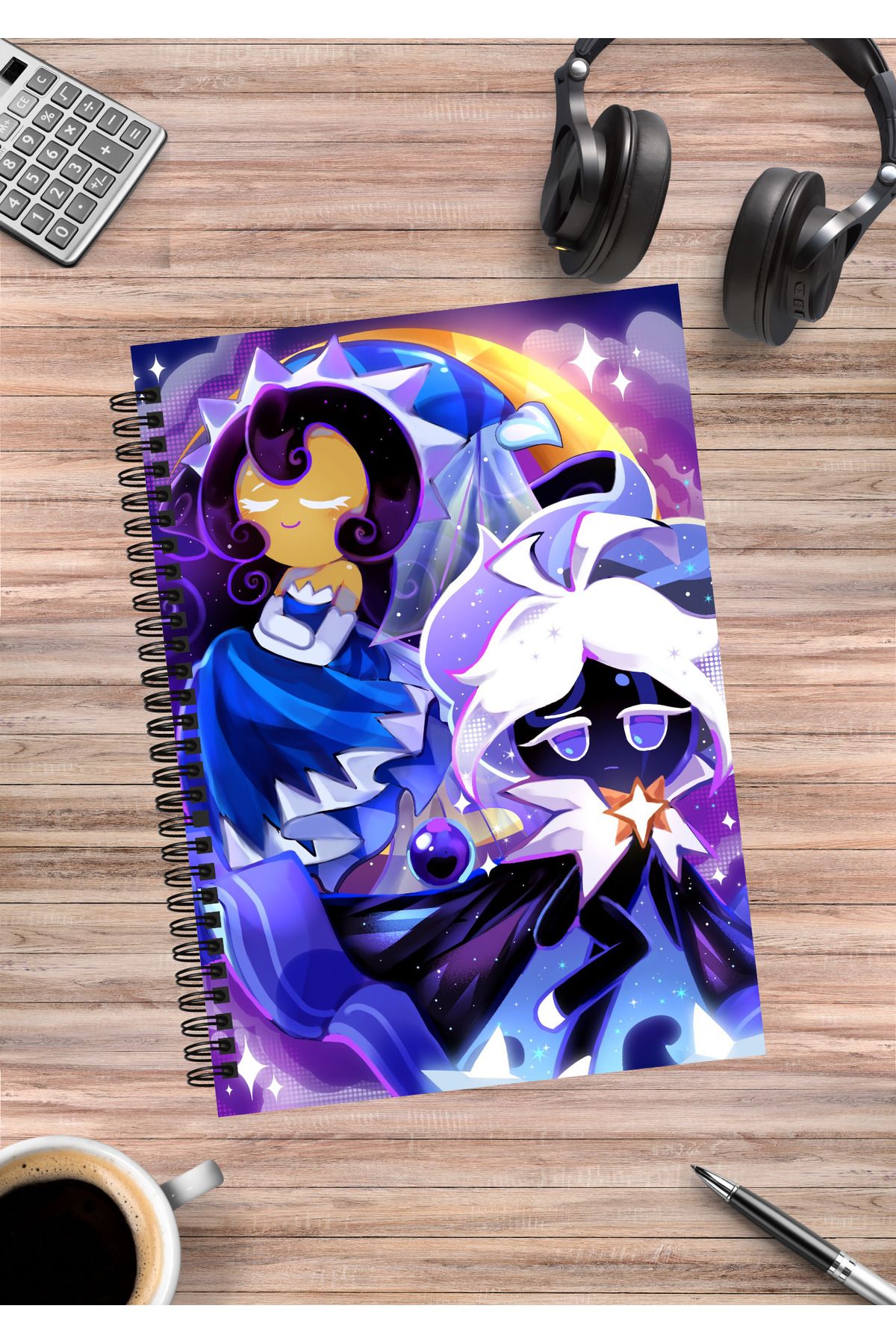 mertfigur Cookie Run Kingdom Spiralli Defter A5 (50 Yaprak)